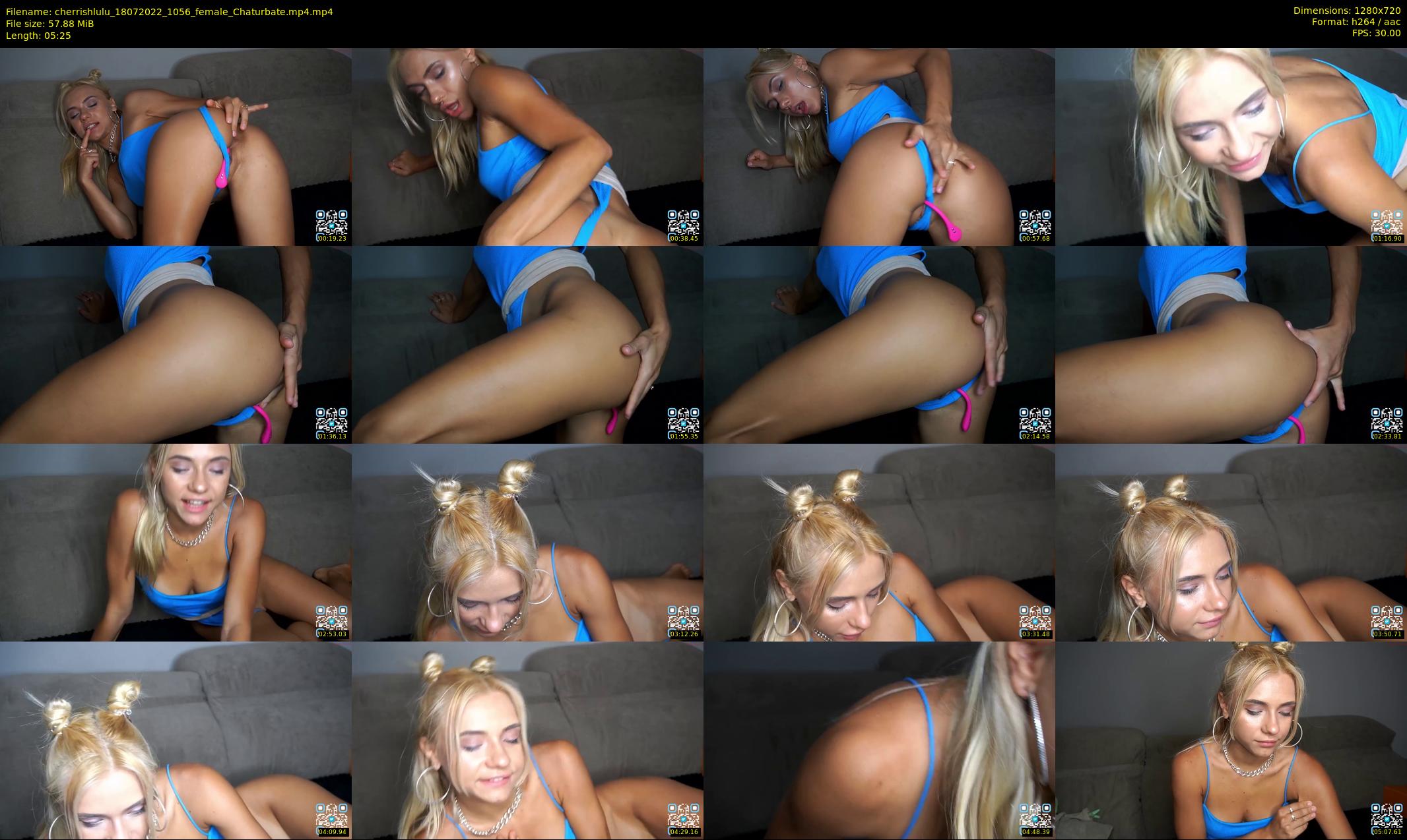 cherrishlulu — 6 minute Chaturbate female cam show recording, 720p, Jul 18, 2022