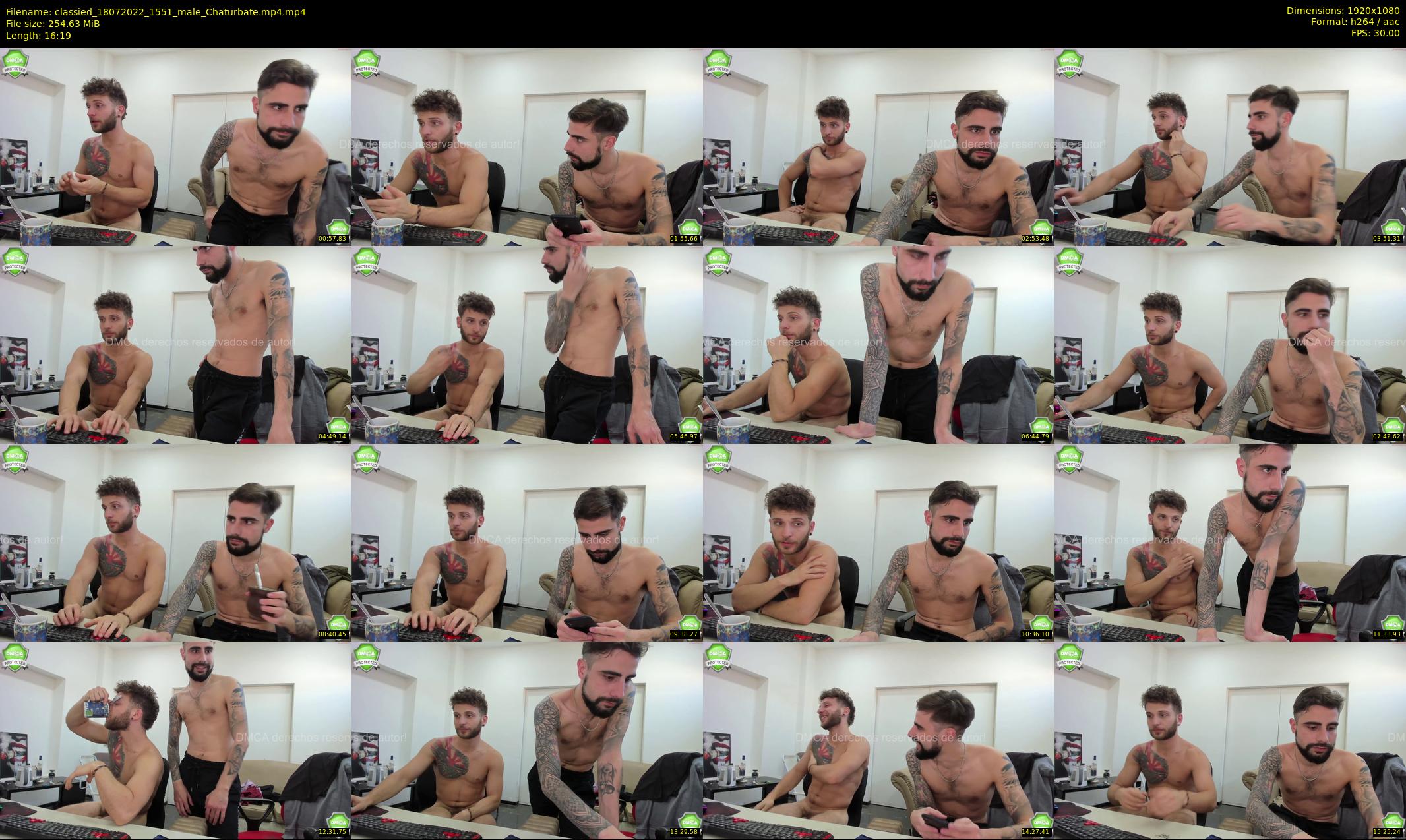 classied — 17 minute Chaturbate male cam show recording, 1080p, Jul 18, 2022