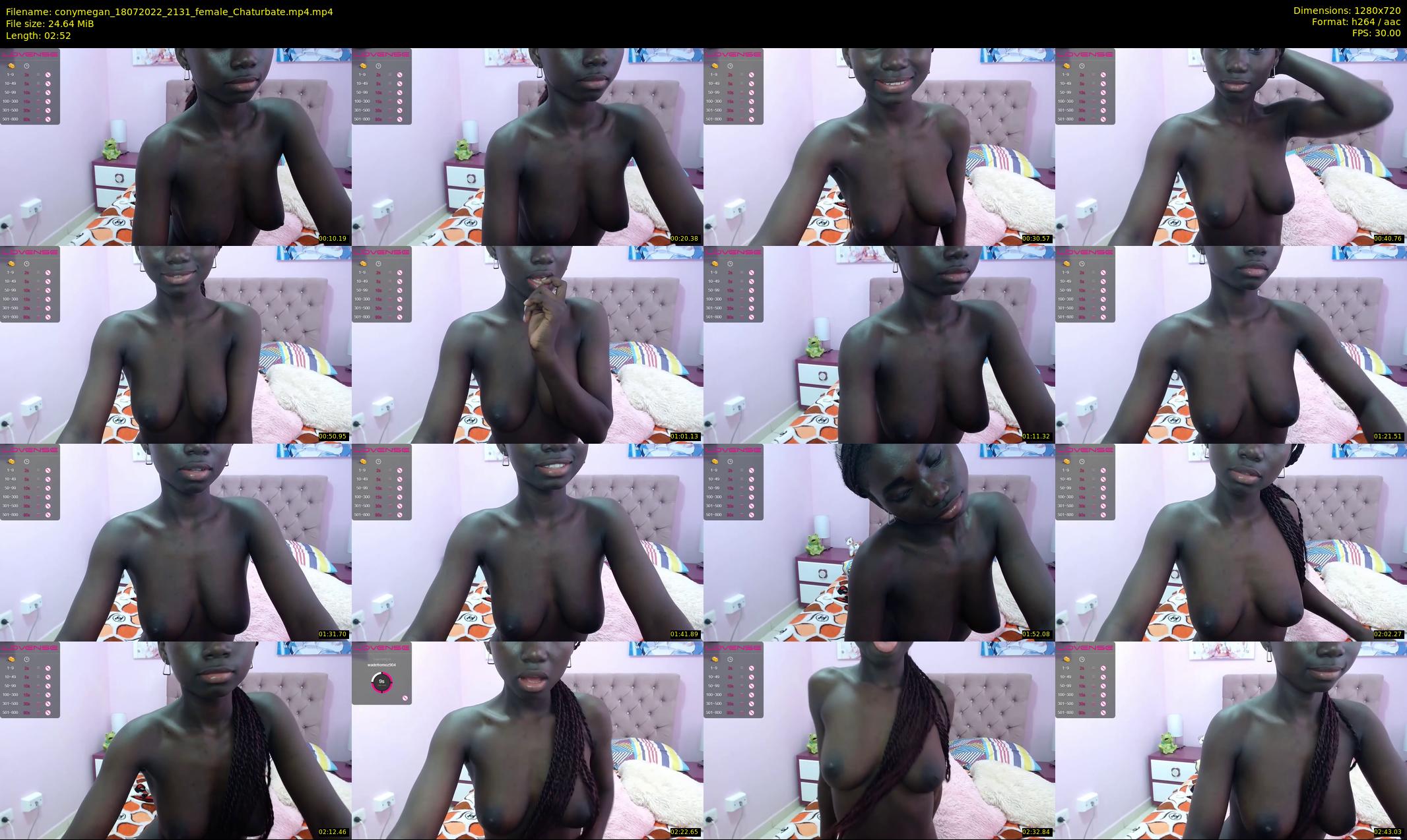 conymegan — 3 minute Chaturbate female cam show recording, 720p, Jul 18, 2022