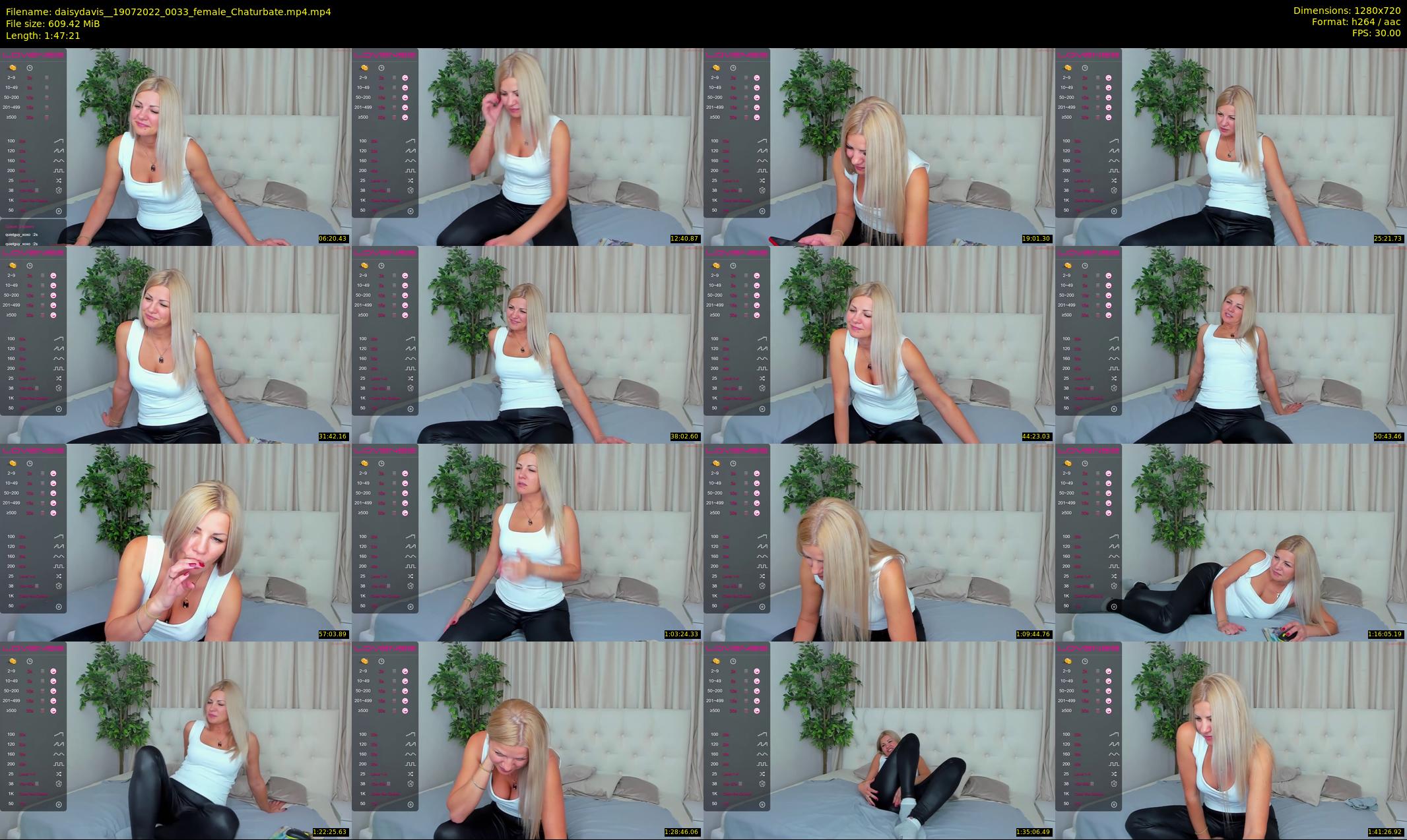 daisydavis_ — 108 minute Chaturbate female cam show recording, 720p, Jul 19, 2022