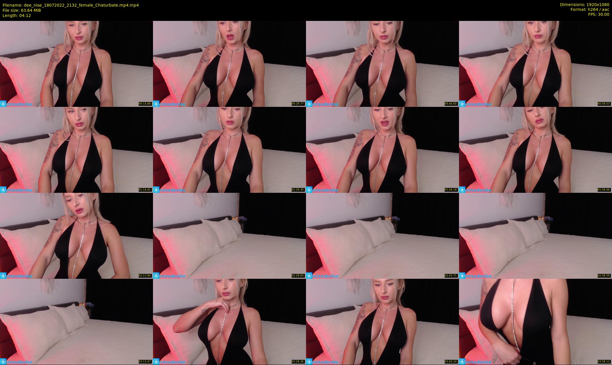 dee_nise — 5 minute Chaturbate female cam show recording, 1080p, Jul 18, 2022