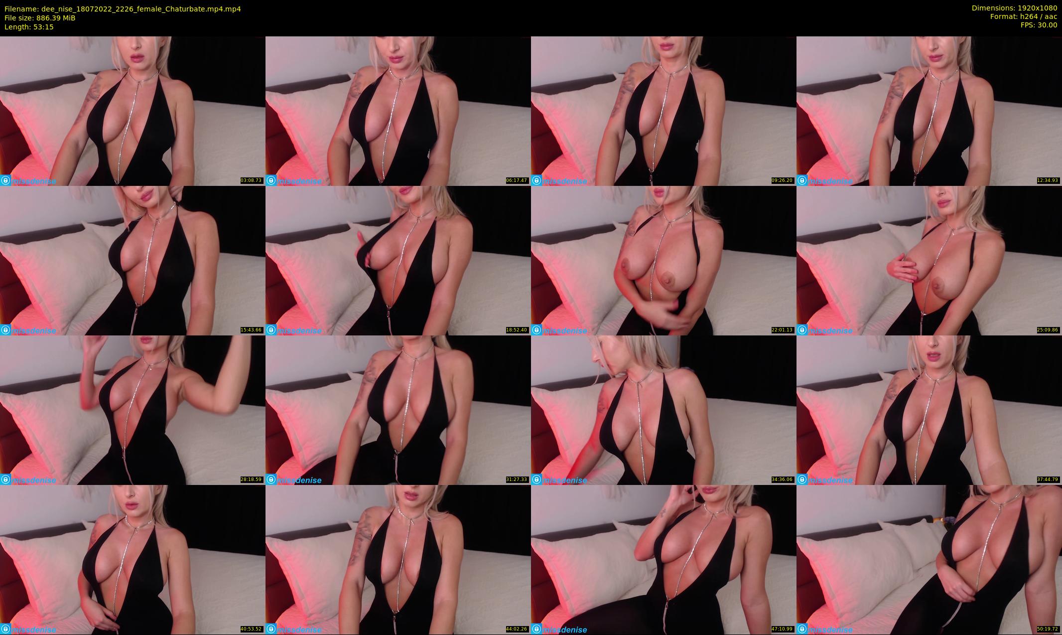 dee_nise — 54 minute Chaturbate female cam show recording, 1080p, Jul 18, 2022