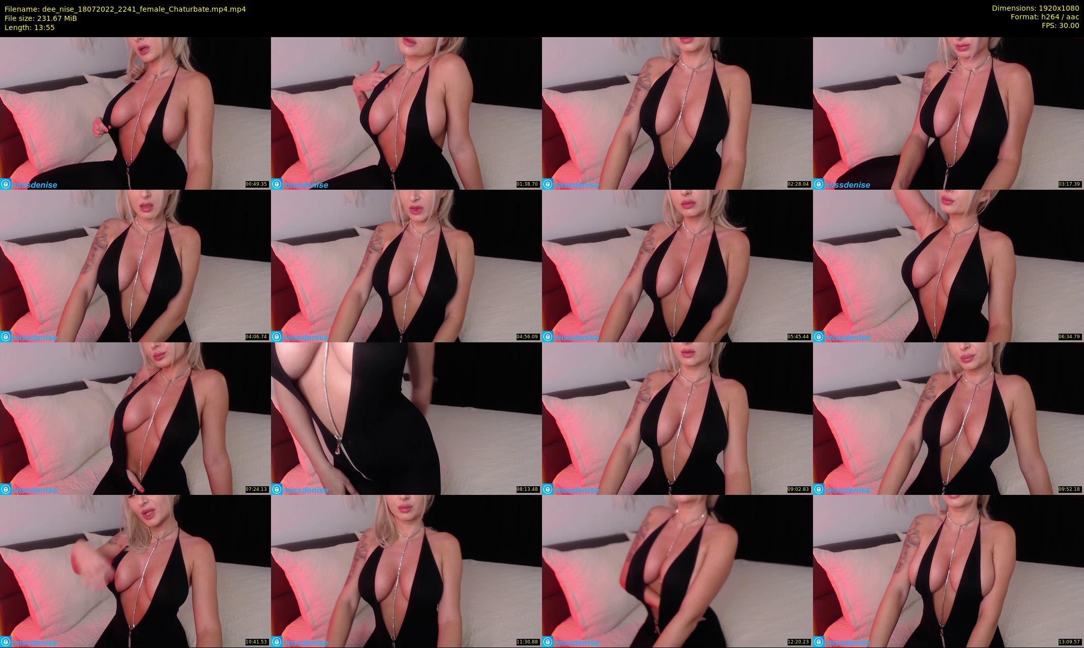 dee_nise — 14 minute Chaturbate female cam show recording, 1080p, Jul 18, 2022