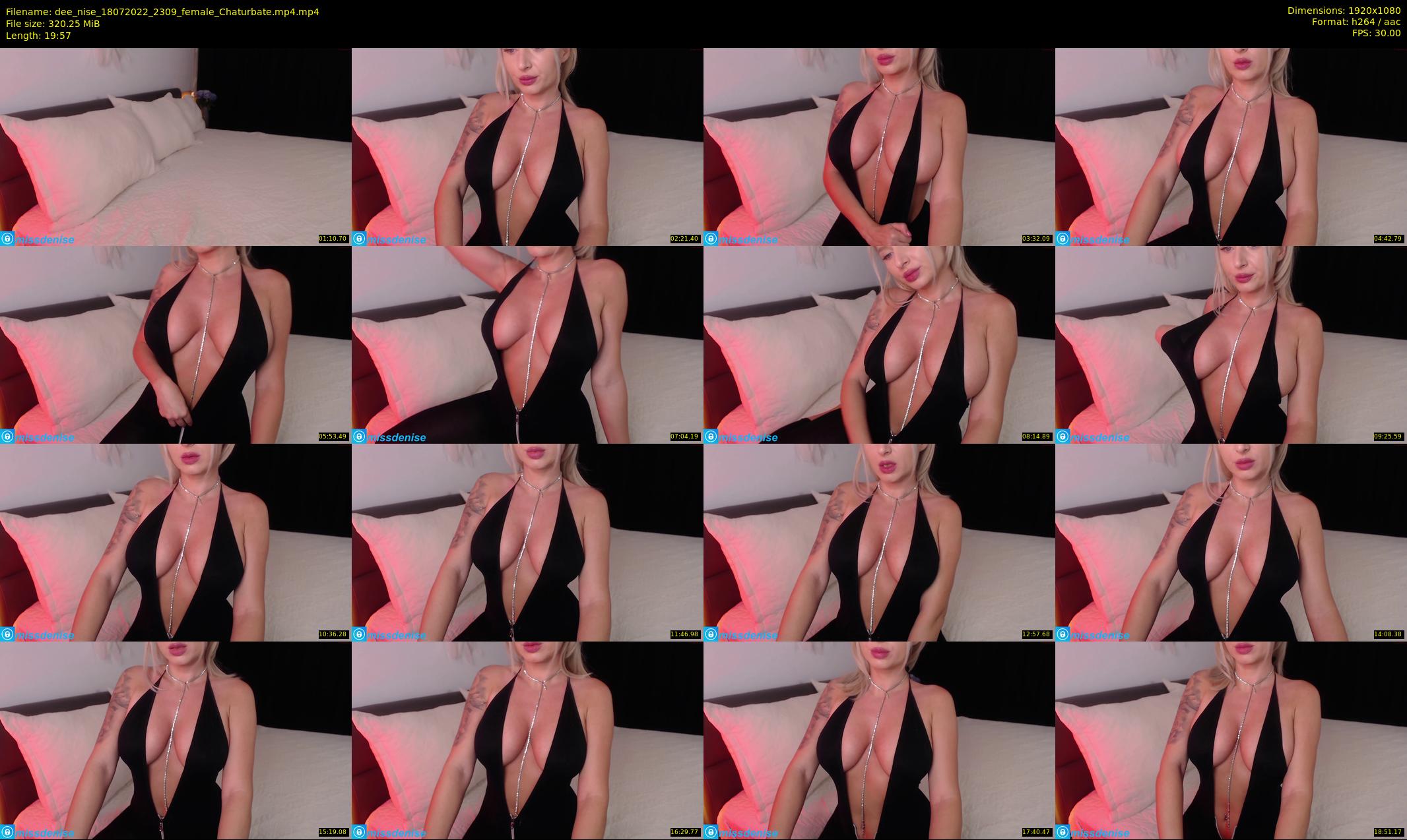 dee_nise — 20 minute Chaturbate female cam show recording, 1080p, Jul 18, 2022