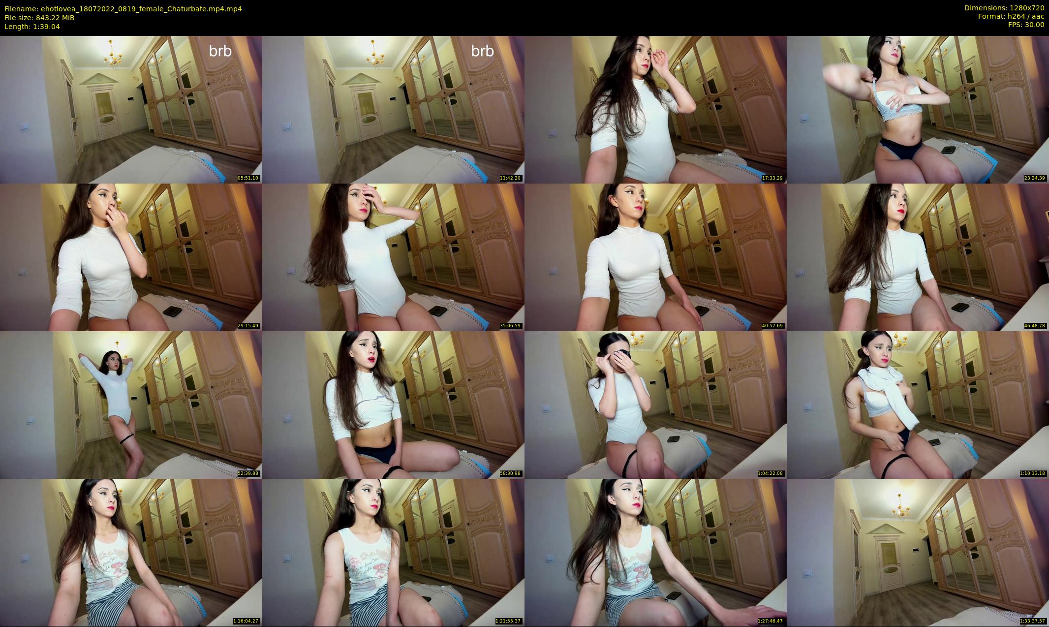 ehotlovea — 100 minute Chaturbate female cam show recording, 720p, Jul 18, 2022