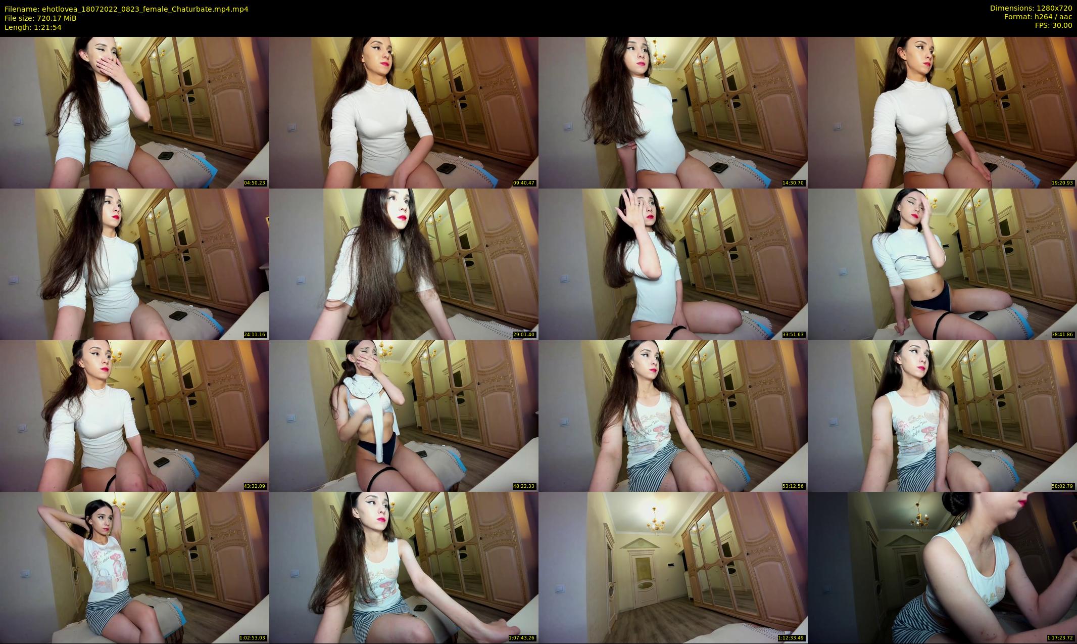 ehotlovea — 82 minute Chaturbate female cam show recording, 720p, Jul 18, 2022