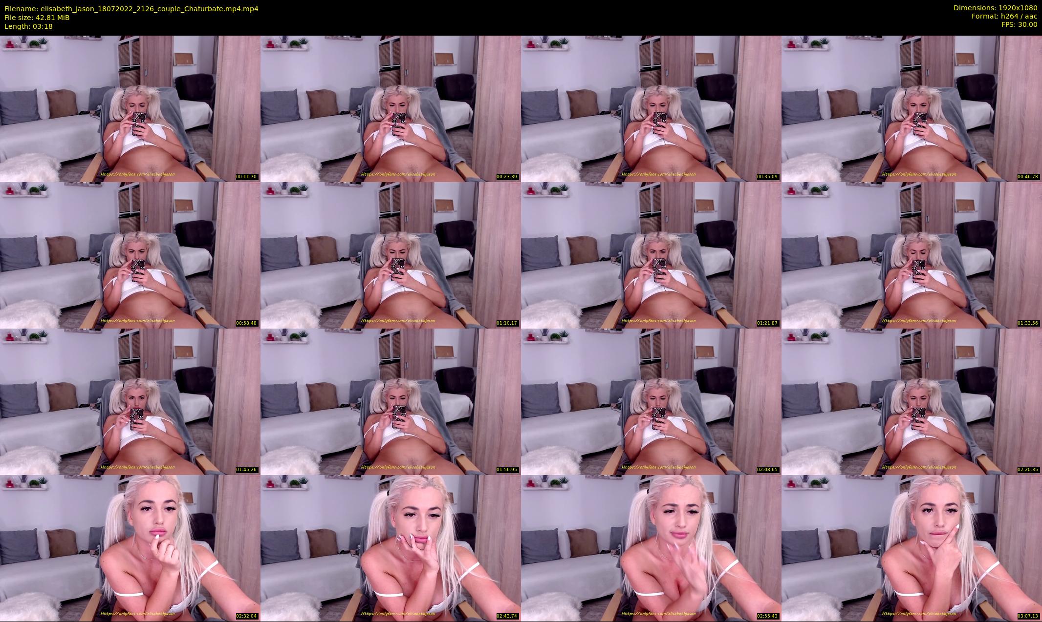 elisabeth_jason — 4 minute Chaturbate couple cam show recording, 1080p, Jul 18, 2022