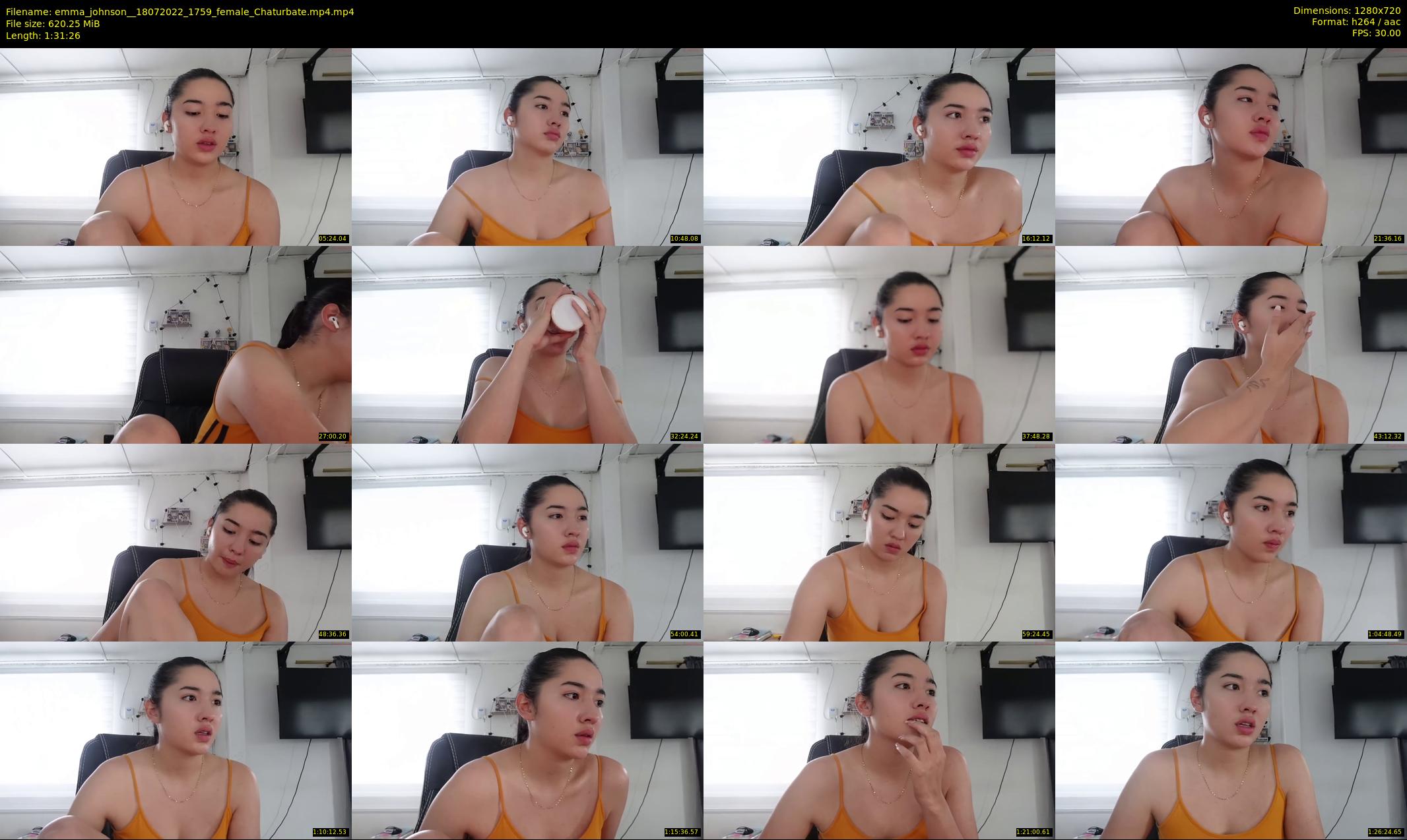 emma_johnson_ — 92 minute Chaturbate female cam show recording, 720p, Jul 18, 2022
