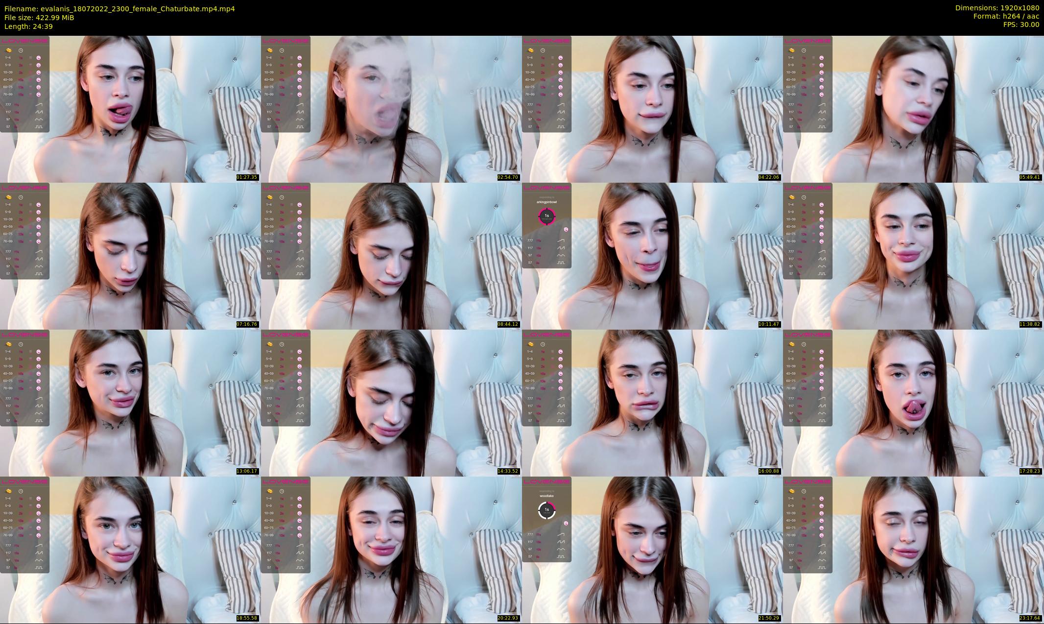 evalanis — 25 minute Chaturbate couple cam show recording, 1080p, Jul 18, 2022
