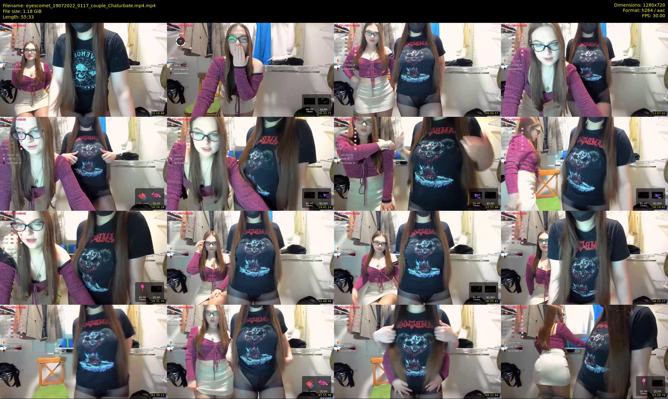 eyescomet — 56 minute Chaturbate female cam show recording, 720p, Jul 19, 2022