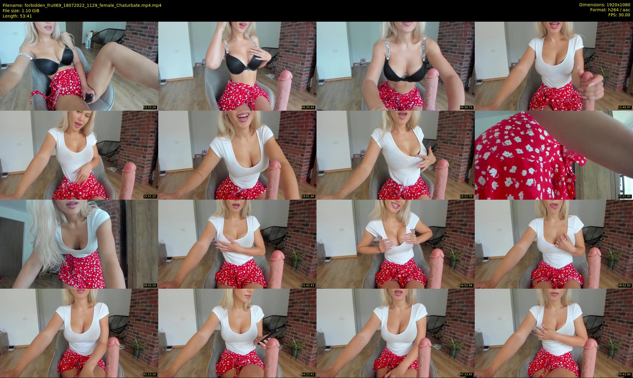 forbidden_fruit69 — 54 minute Chaturbate female cam show recording, 1080p, Jul 18, 2022