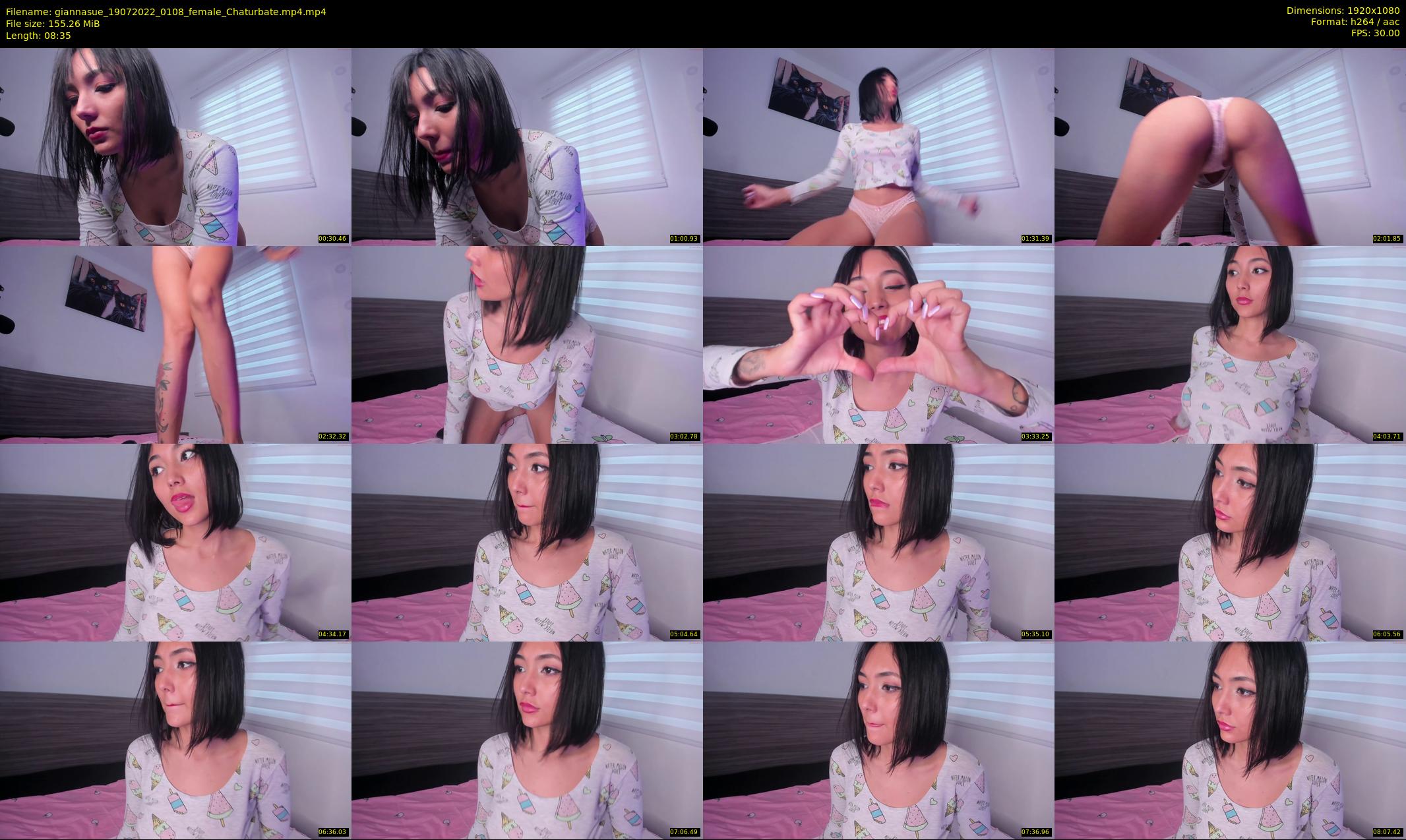 giannasue — 9 minute Chaturbate female cam show recording, 1080p, Jul 19, 2022