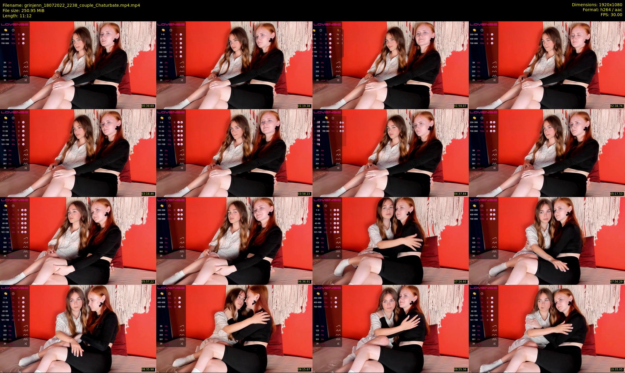grinjenn — 12 minute Chaturbate female cam show recording, 1080p, Jul 18, 2022
