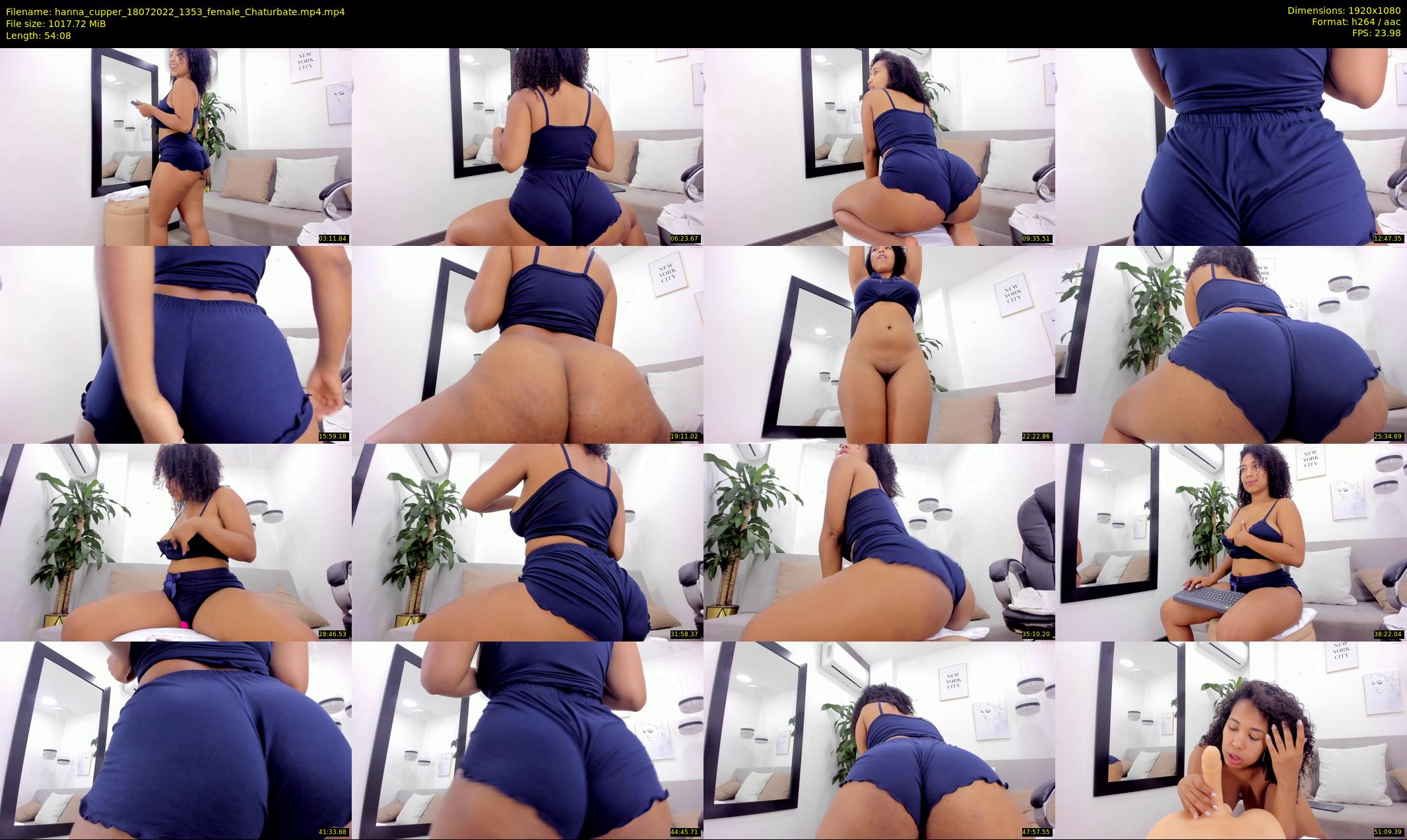 hanna_cupper — 55 minute Chaturbate female cam show recording, 1080p, Jul 18, 2022