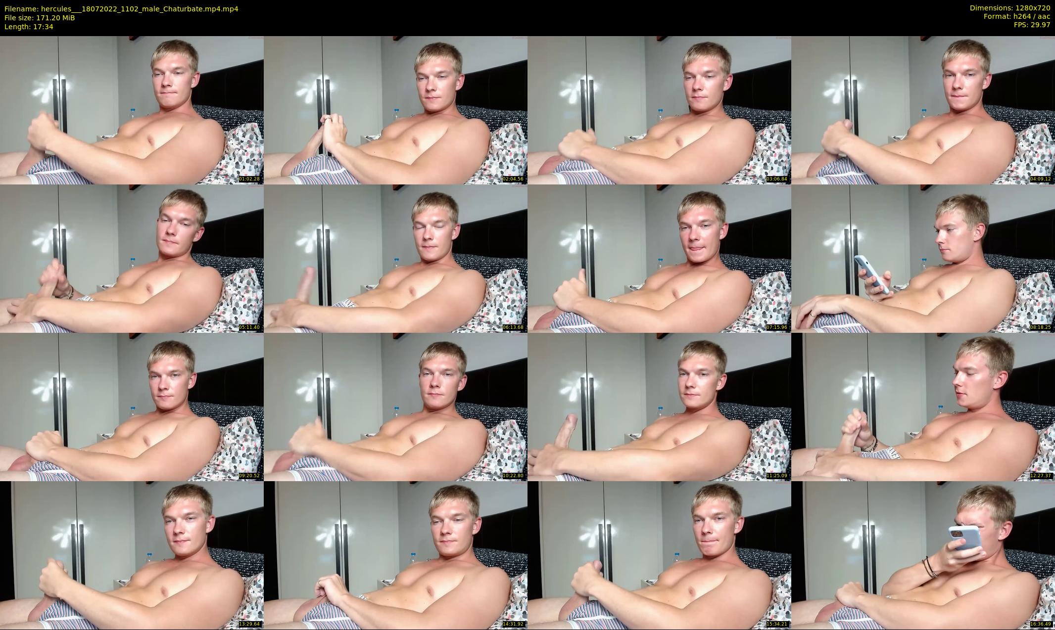 hercules__ — 18 minute Chaturbate male cam show recording, 720p, Jul 18, 2022