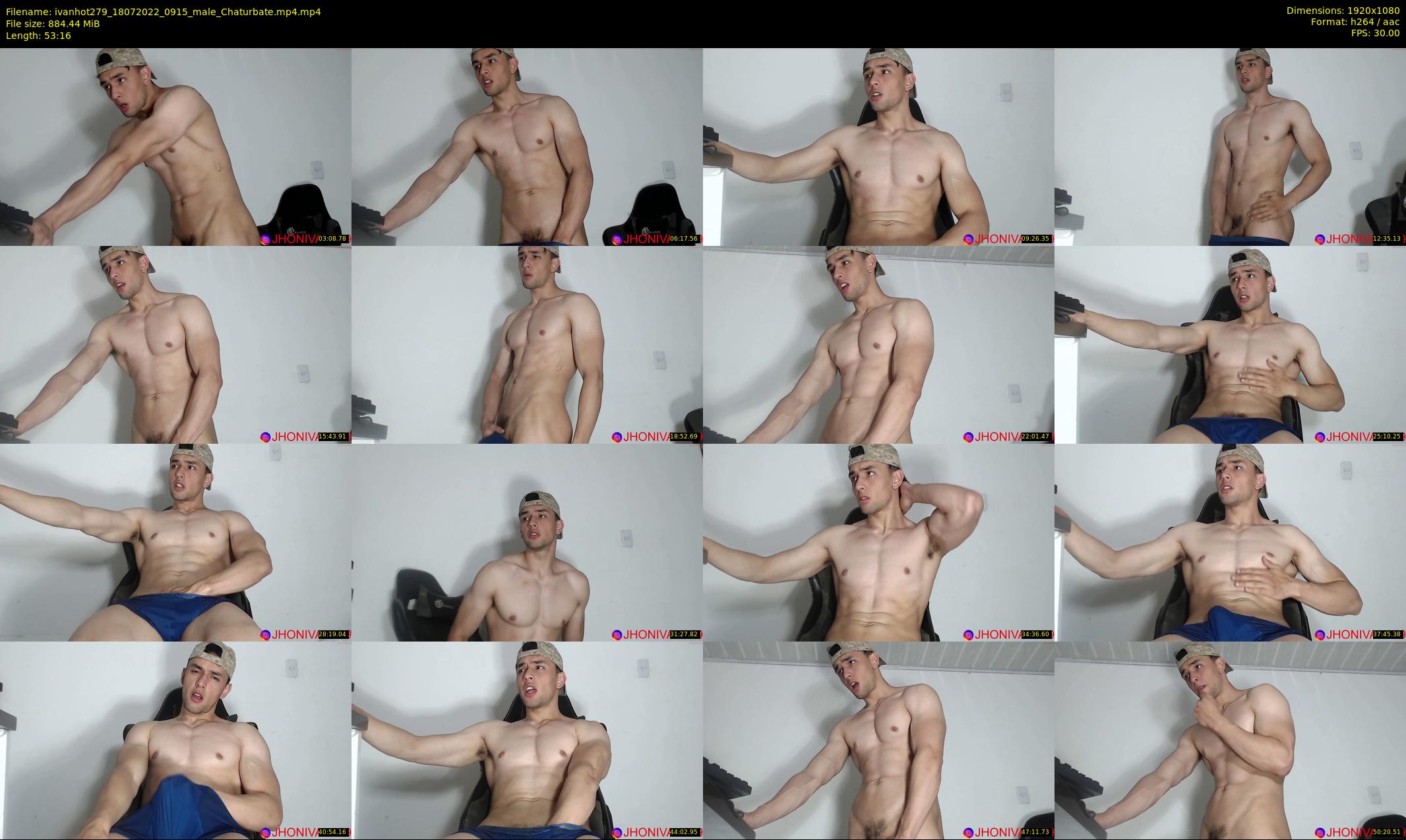 ivanhot279 — 54 minute Chaturbate male cam show recording, 1080p, Jul 18, 2022