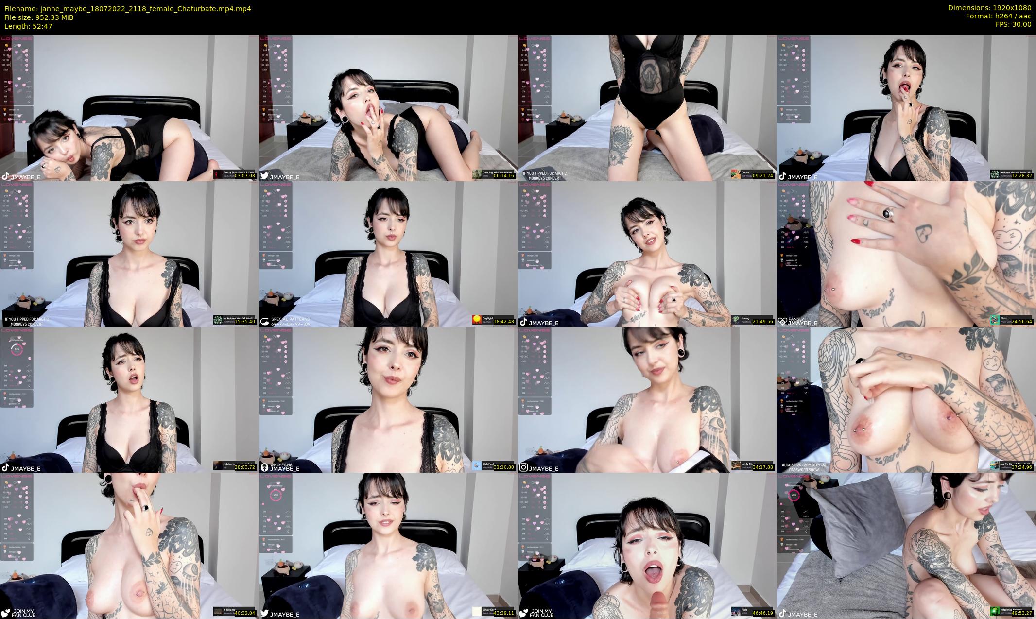 janne_maybe — 53 minute Chaturbate female cam show recording, 1080p, Jul 18, 2022