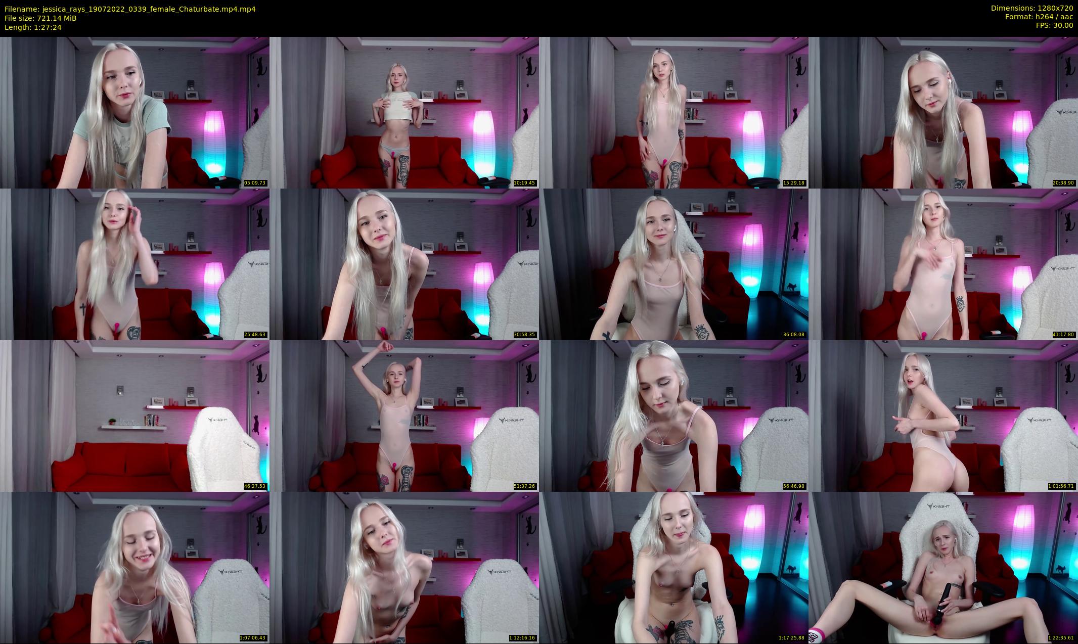 jessica_rays — 88 minute Chaturbate couple cam show recording, 720p, Jul 19, 2022