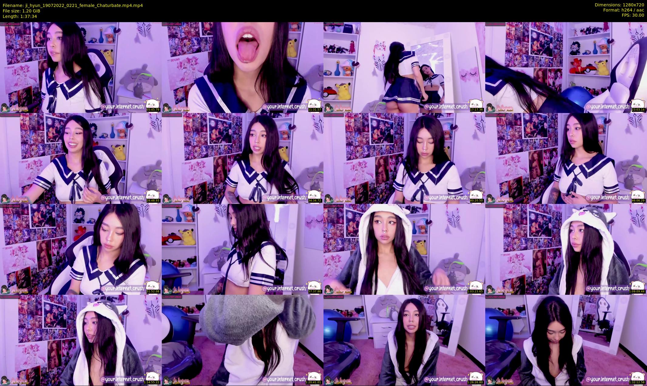 ji_hyun — 98 minute Chaturbate female cam show recording, 720p, Jul 19, 2022