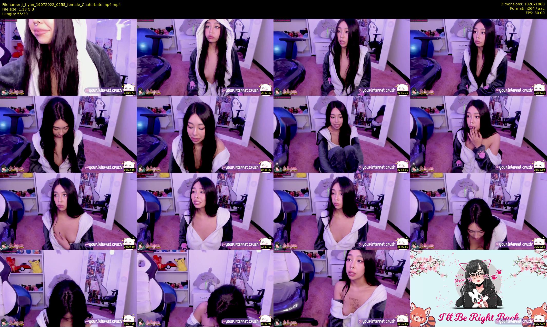 ji_hyun — 56 minute Chaturbate female cam show recording, 1080p, Jul 19, 2022