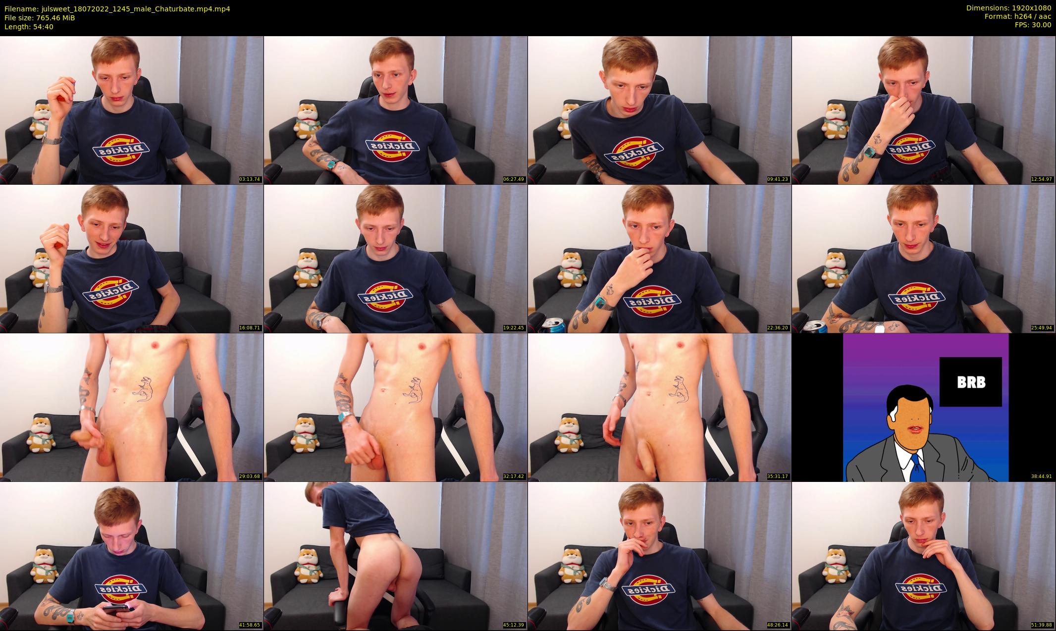 julsweet — 55 minute Chaturbate male cam show recording, 1080p, Jul 18, 2022