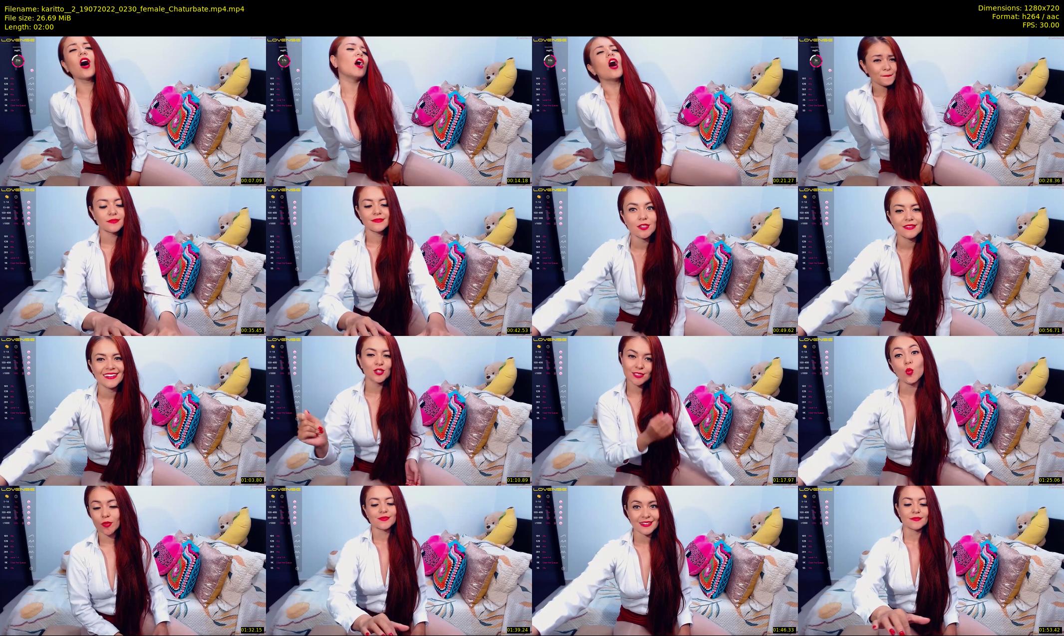 karitto__2 — 2 minute Chaturbate female cam show recording, 720p, Jul 19, 2022