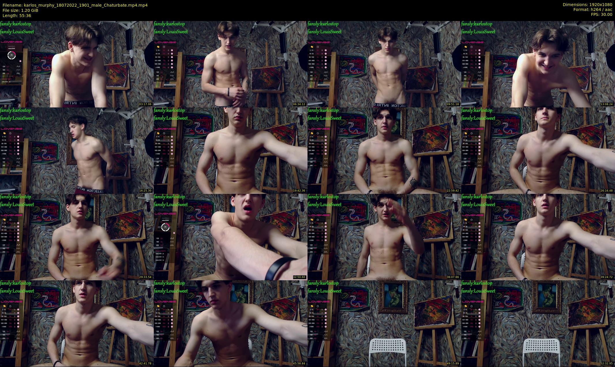 karlos_murphy — 56 minute Chaturbate male cam show recording, 1080p, Jul 18, 2022