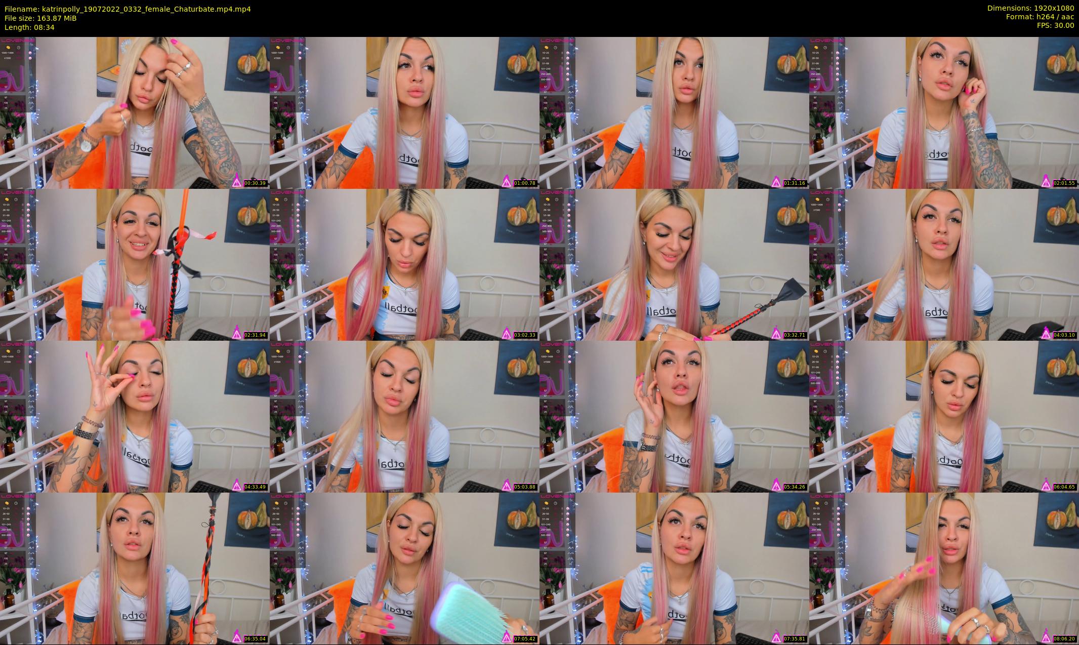 katrinpolly — 9 minute Chaturbate couple cam show recording, 1080p, Jul 19, 2022