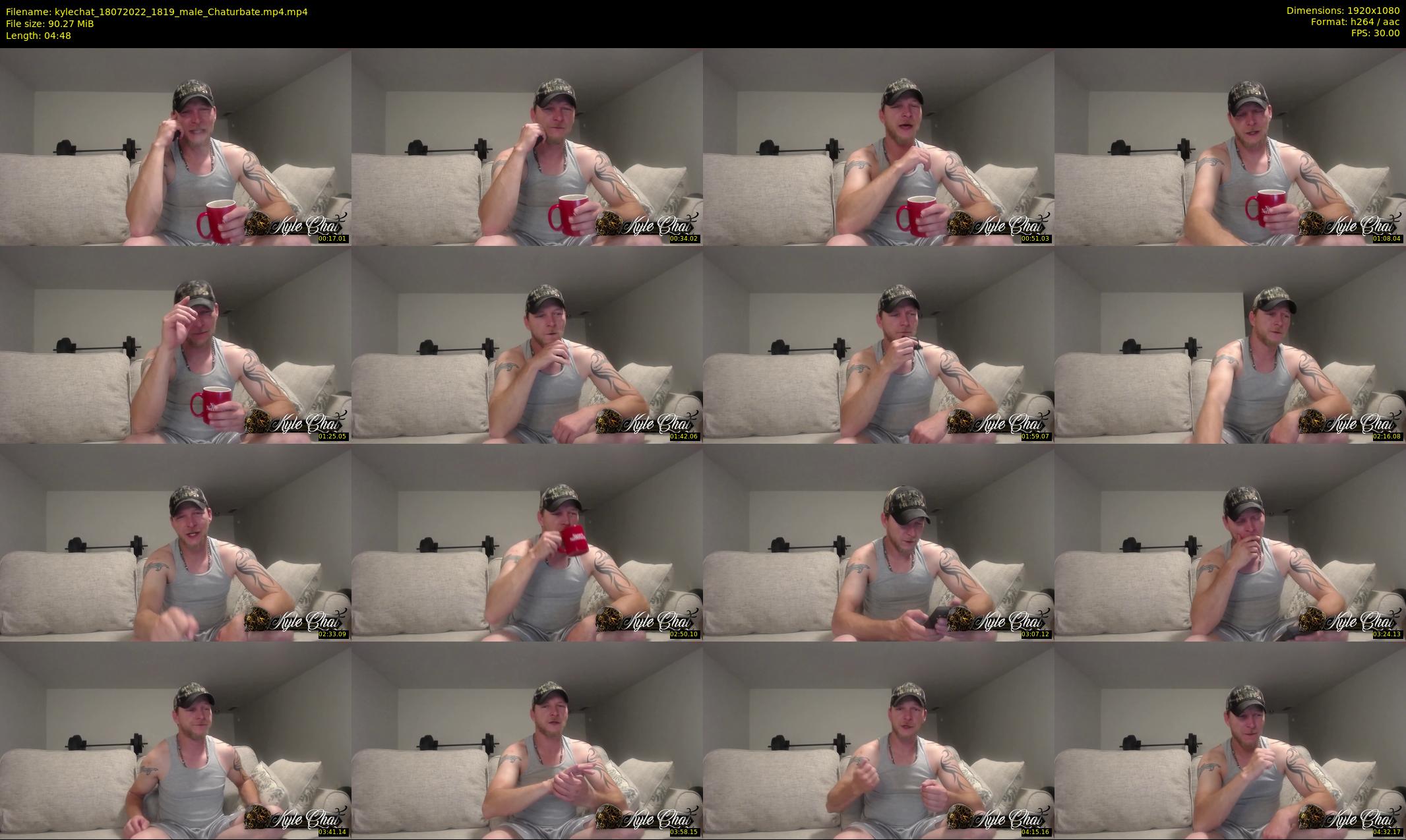 kylechat — 5 minute Chaturbate male cam show recording, 1080p, Jul 18, 2022