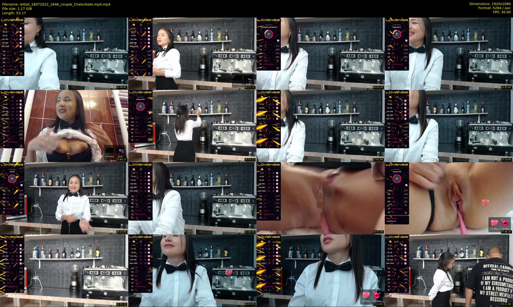 lettali — 54 minute Chaturbate female cam show recording, 1080p, Jul 18, 2022
