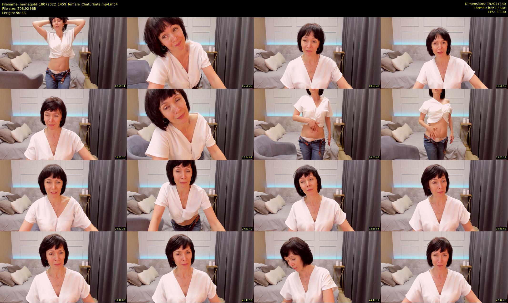 mariagold — 51 minute Chaturbate female cam show recording, 1080p, Jul 18, 2022
