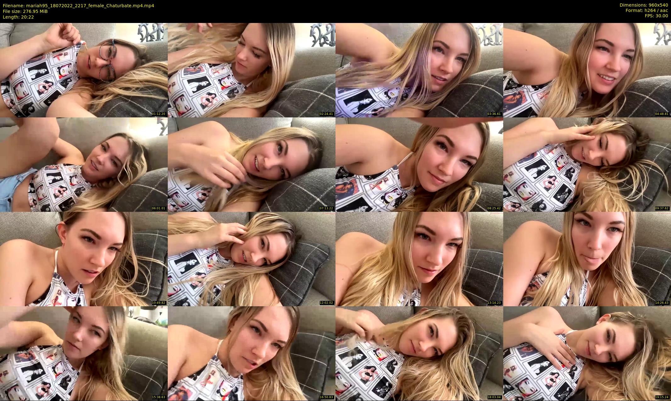 mariah95 — 21 minute Chaturbate female cam show recording, 480p, Jul 18, 2022