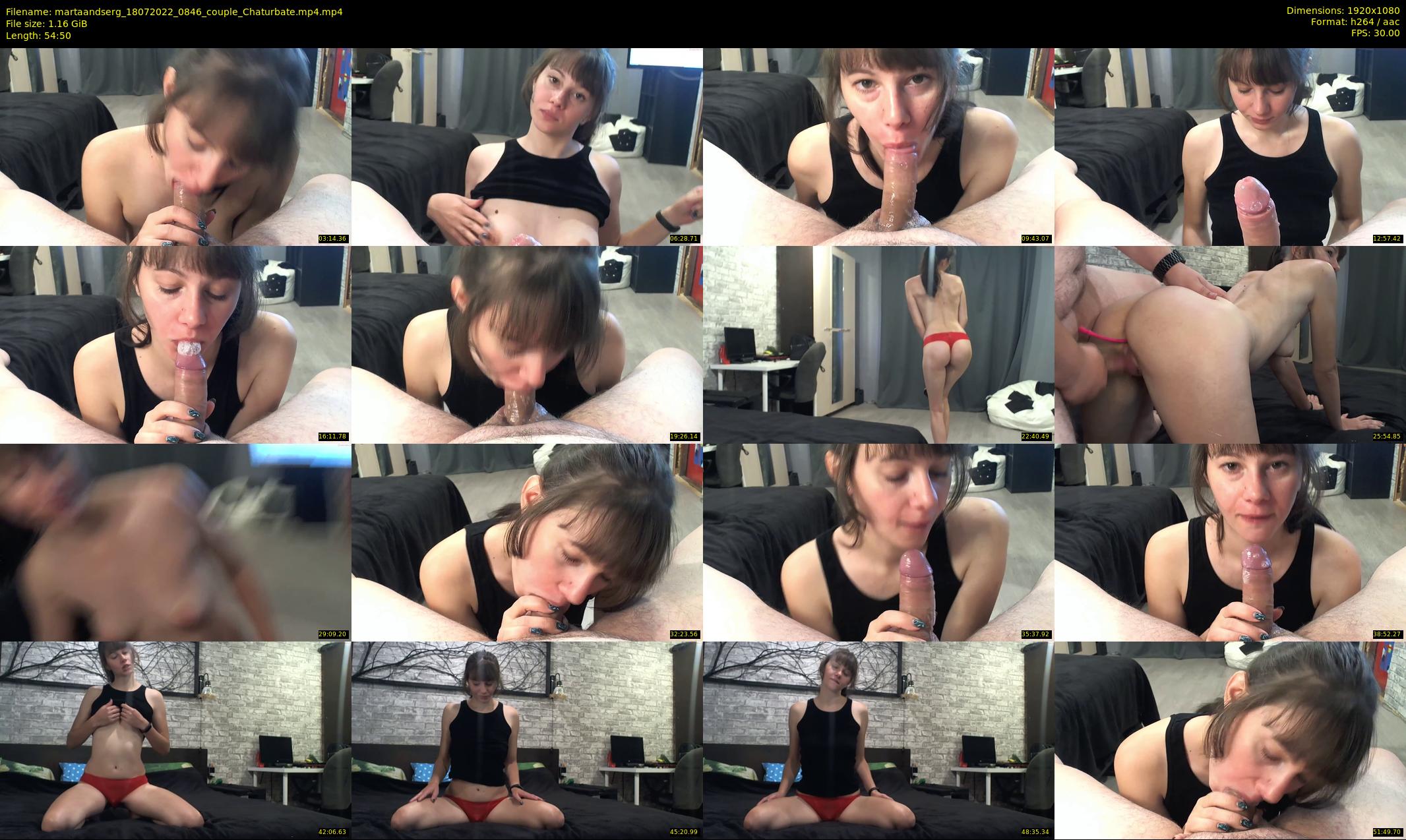martaandserg — 55 minute Chaturbate female cam show recording, 1080p, Jul 18, 2022