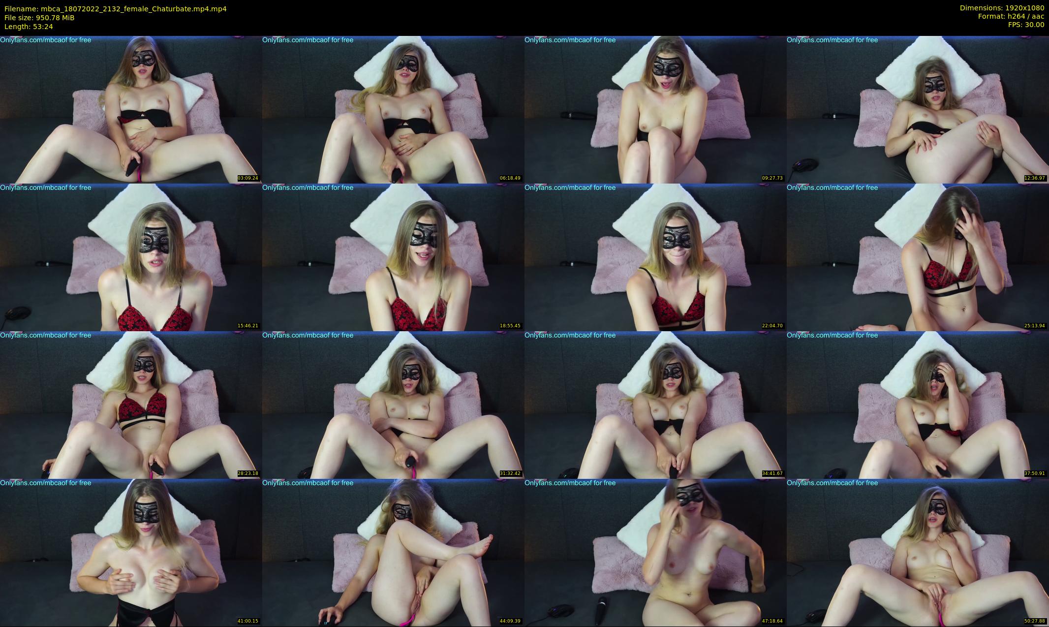 mbca — 54 minute Chaturbate couple cam show recording, 1080p, Jul 18, 2022
