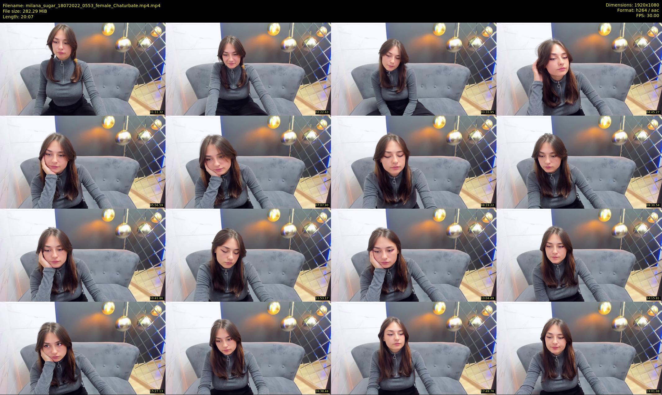 milana_sugar — 21 minute Chaturbate female cam show recording, 1080p, Jul 18, 2022