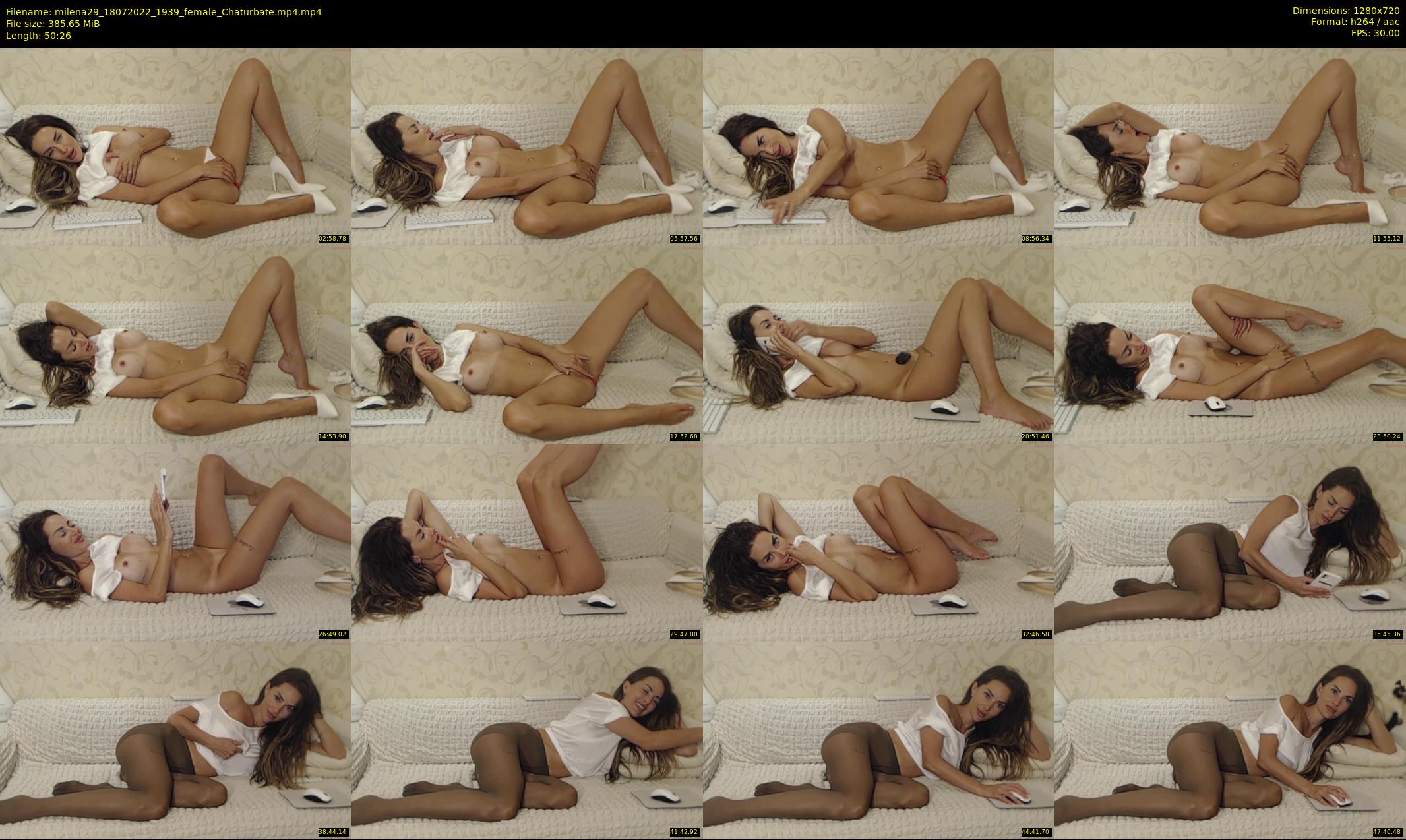 milena29 — 51 minute Chaturbate female cam show recording, 720p, Jul 18, 2022