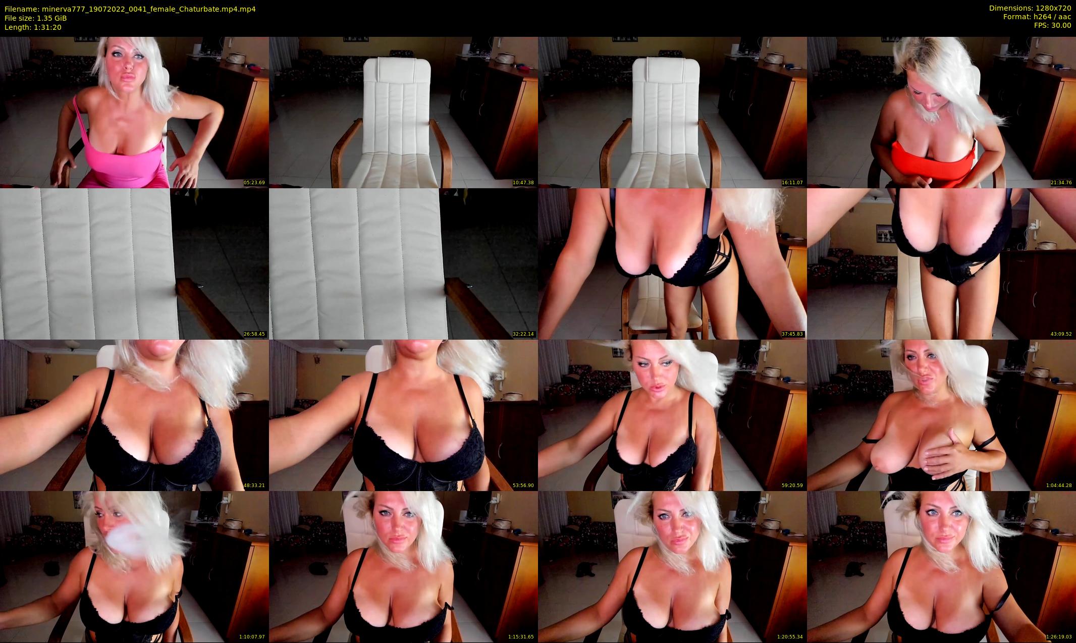 minerva777 — 92 minute Chaturbate female cam show recording, 720p, Jul 19, 2022