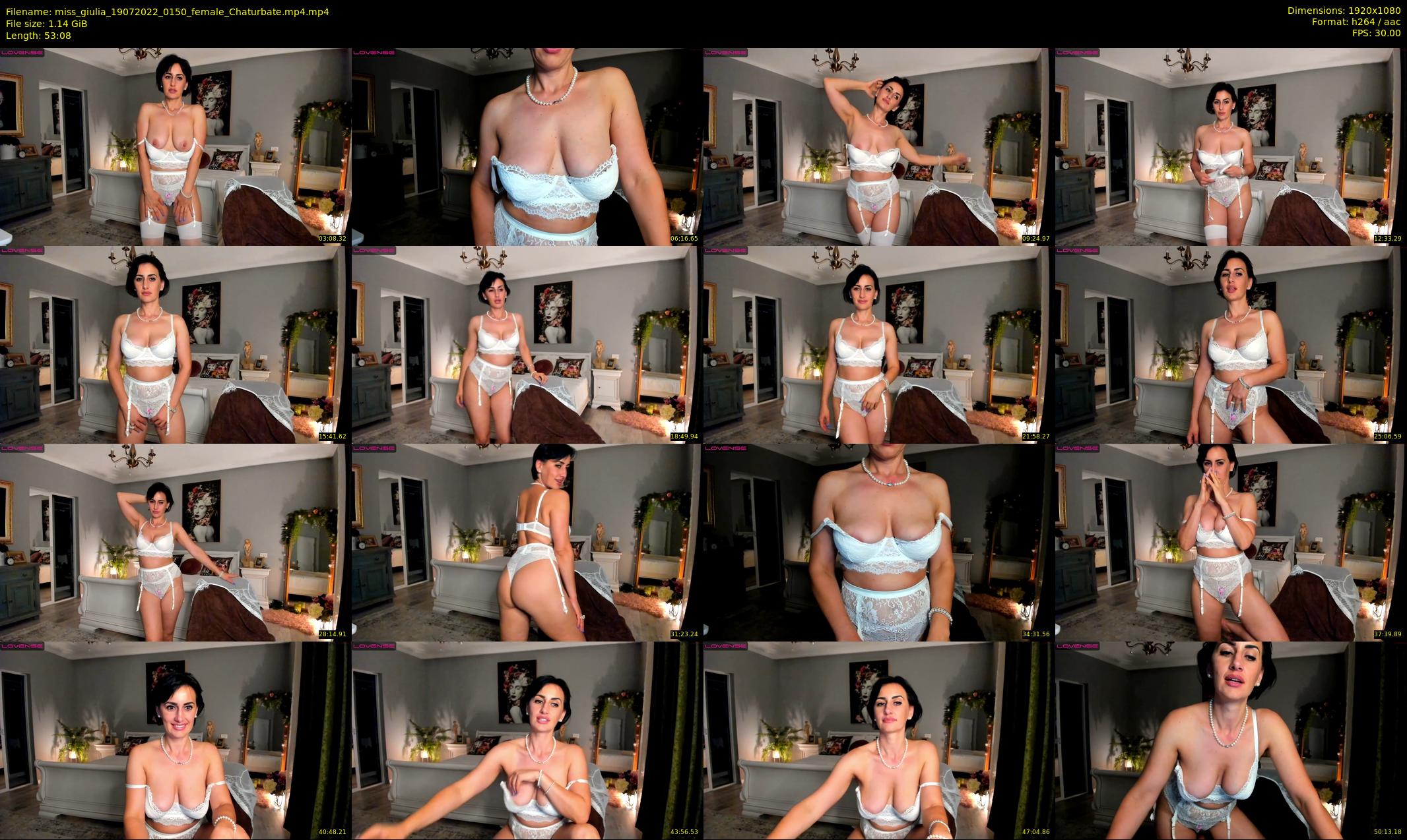miss_giulia — 54 minute Chaturbate female cam show recording, 1080p, Jul 19, 2022
