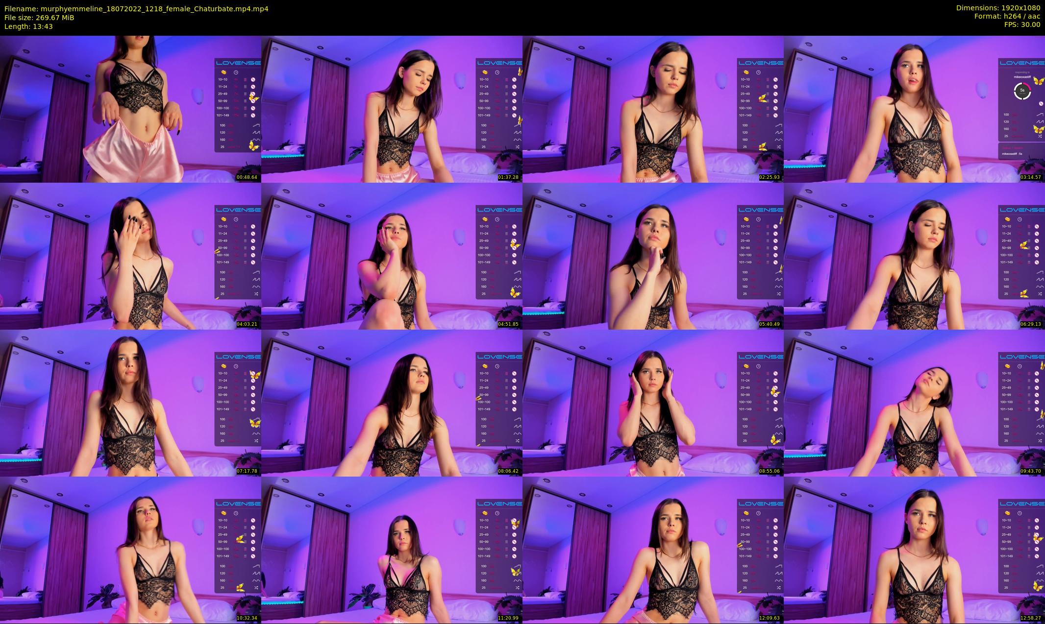 murphyemmeline — 14 minute Chaturbate female cam show recording, 1080p, Jul 18, 2022