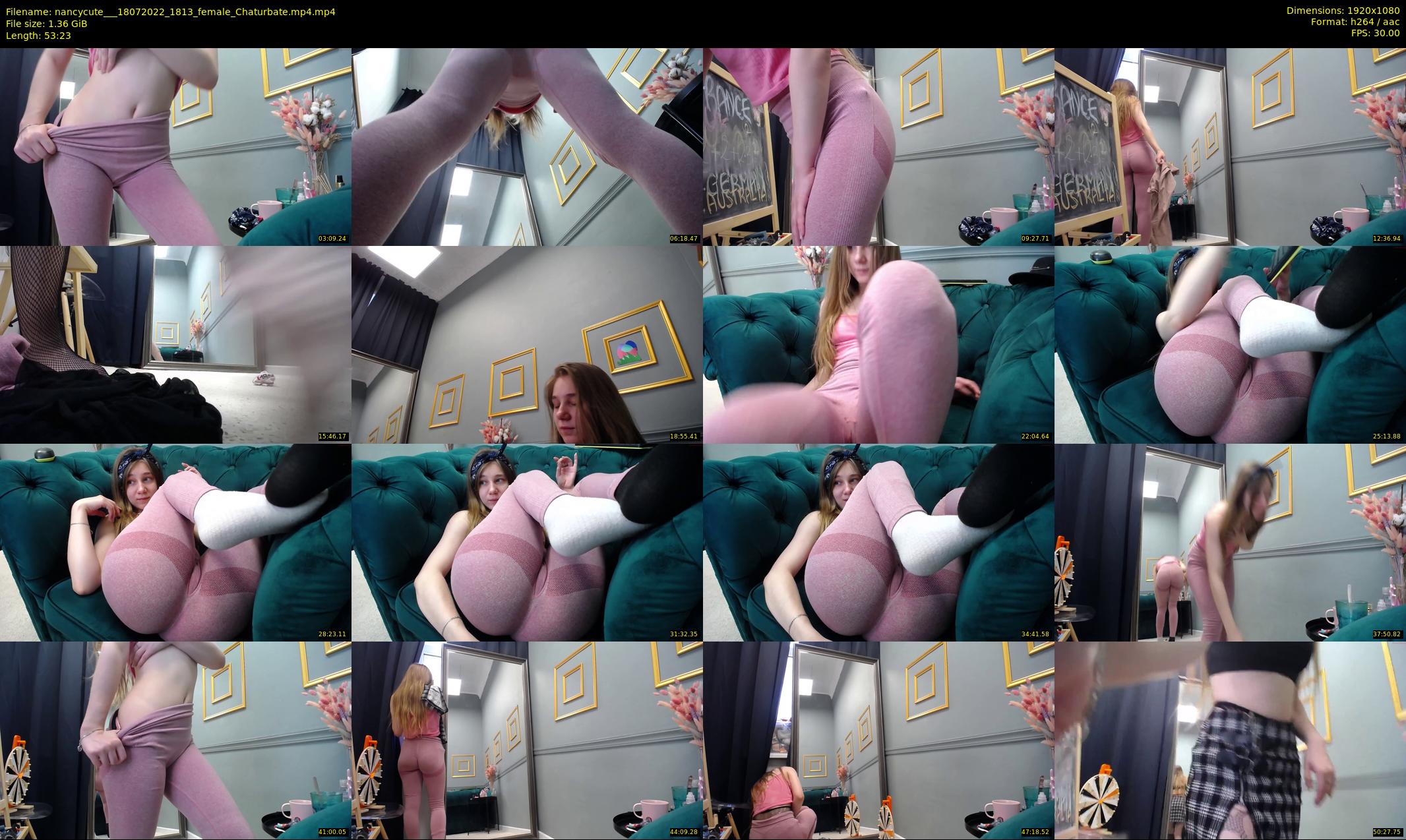 nancycute__ — 54 minute Chaturbate female cam show recording, 1080p, Jul 18, 2022
