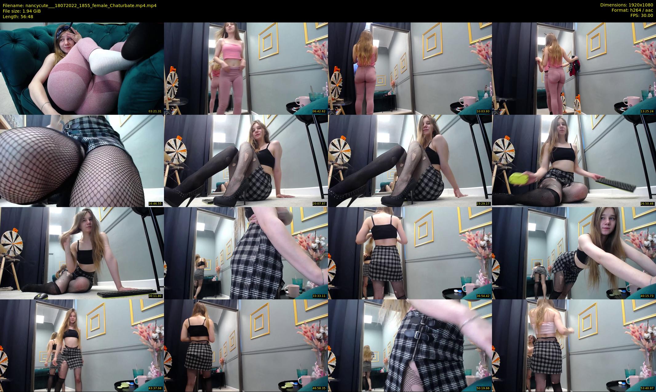 nancycute__ — 57 minute Chaturbate female cam show recording, 1080p, Jul 18, 2022