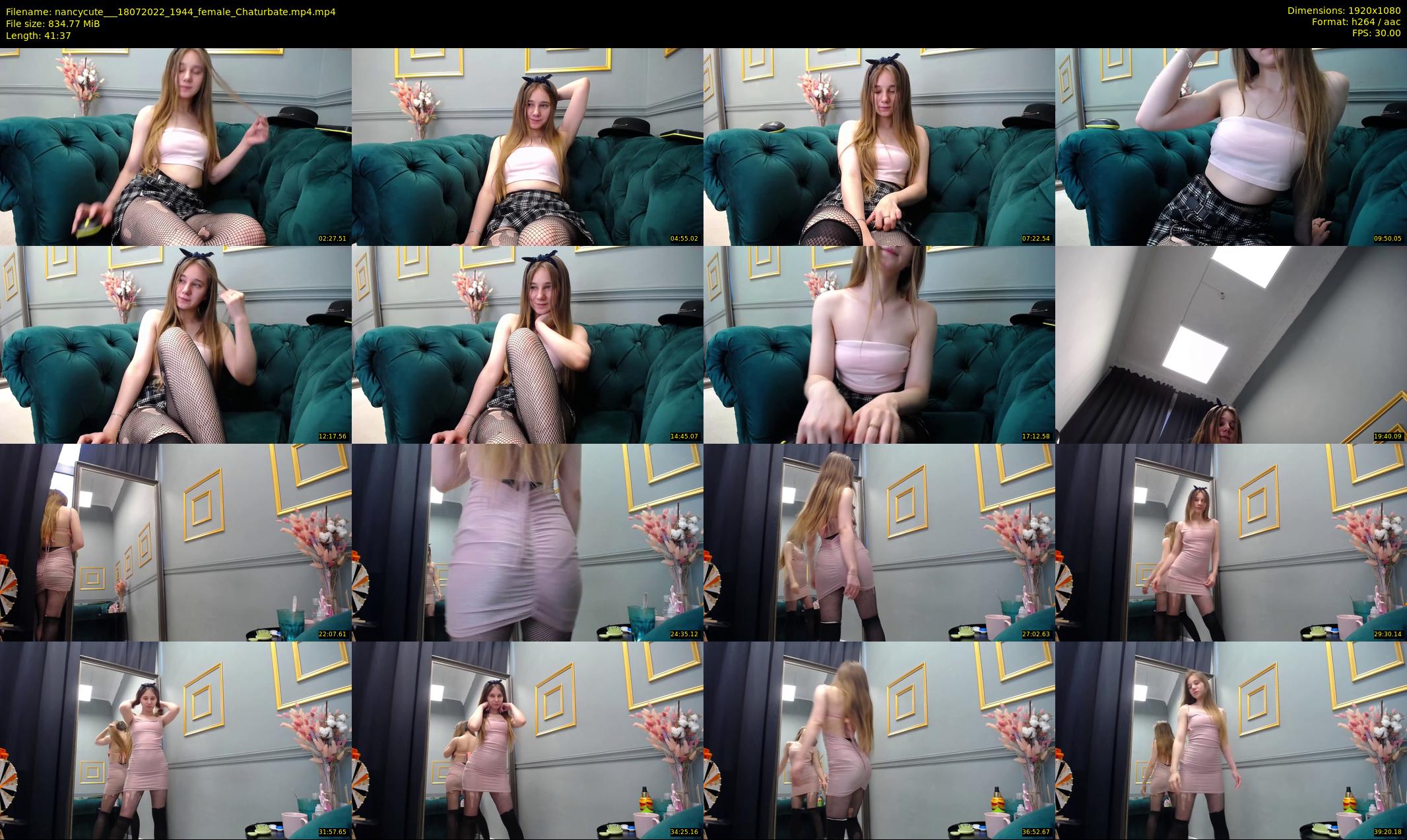 nancycute__ — 42 minute Chaturbate female cam show recording, 1080p, Jul 18, 2022
