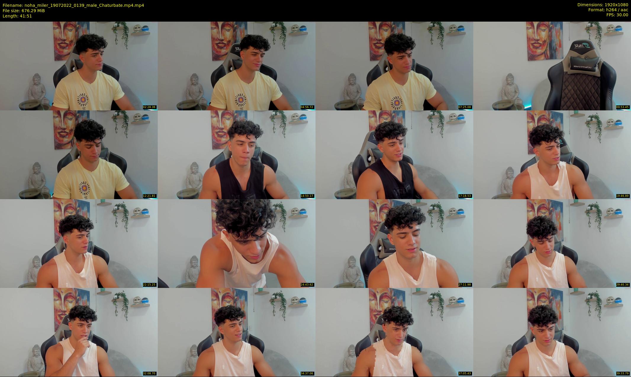 noha_miler — 42 minute Chaturbate male cam show recording, 1080p, Jul 19, 2022