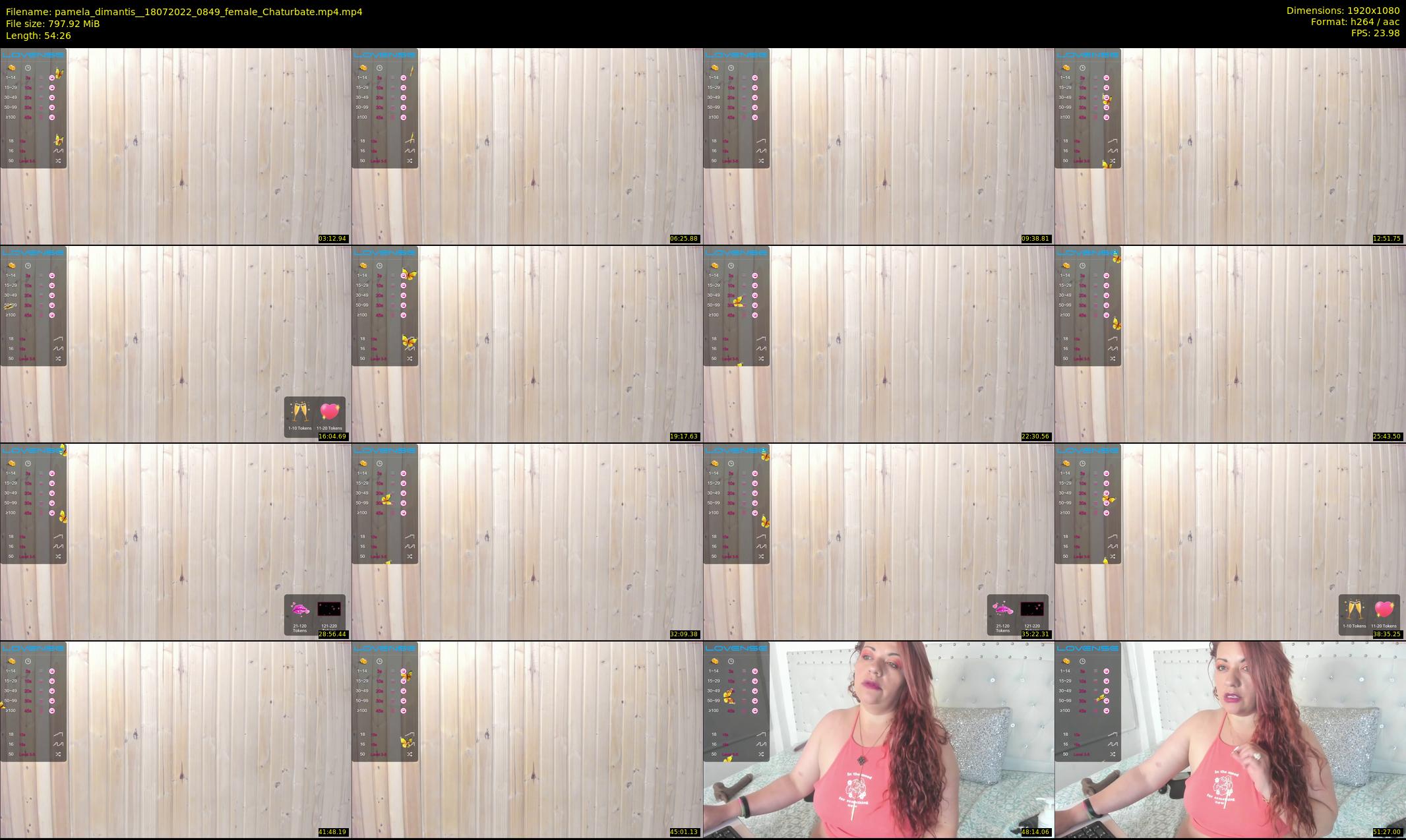 pamela_dimantis_ — 55 minute Chaturbate female cam show recording, 1080p, Jul 18, 2022