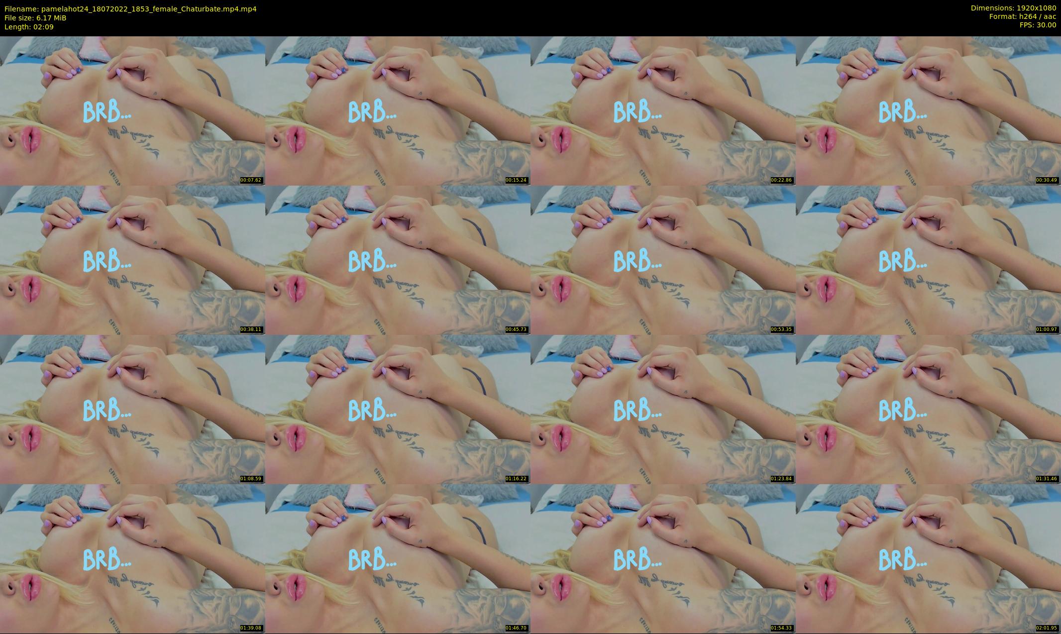 pamelahot24 — 3 minute Chaturbate female cam show recording, 1080p, Jul 18, 2022