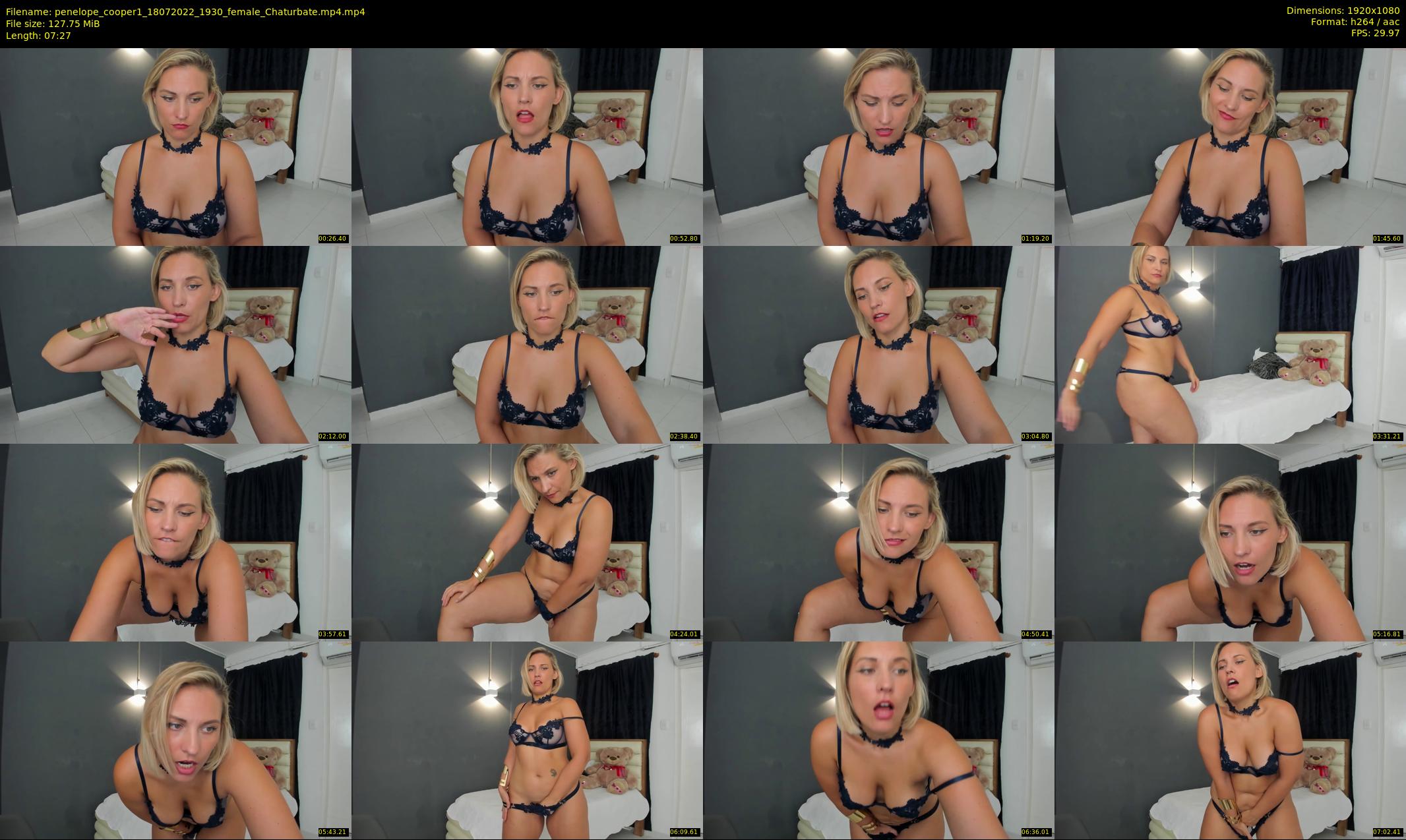 penelope_cooper1 — 8 minute Chaturbate female cam show recording, 1080p, Jul 18, 2022