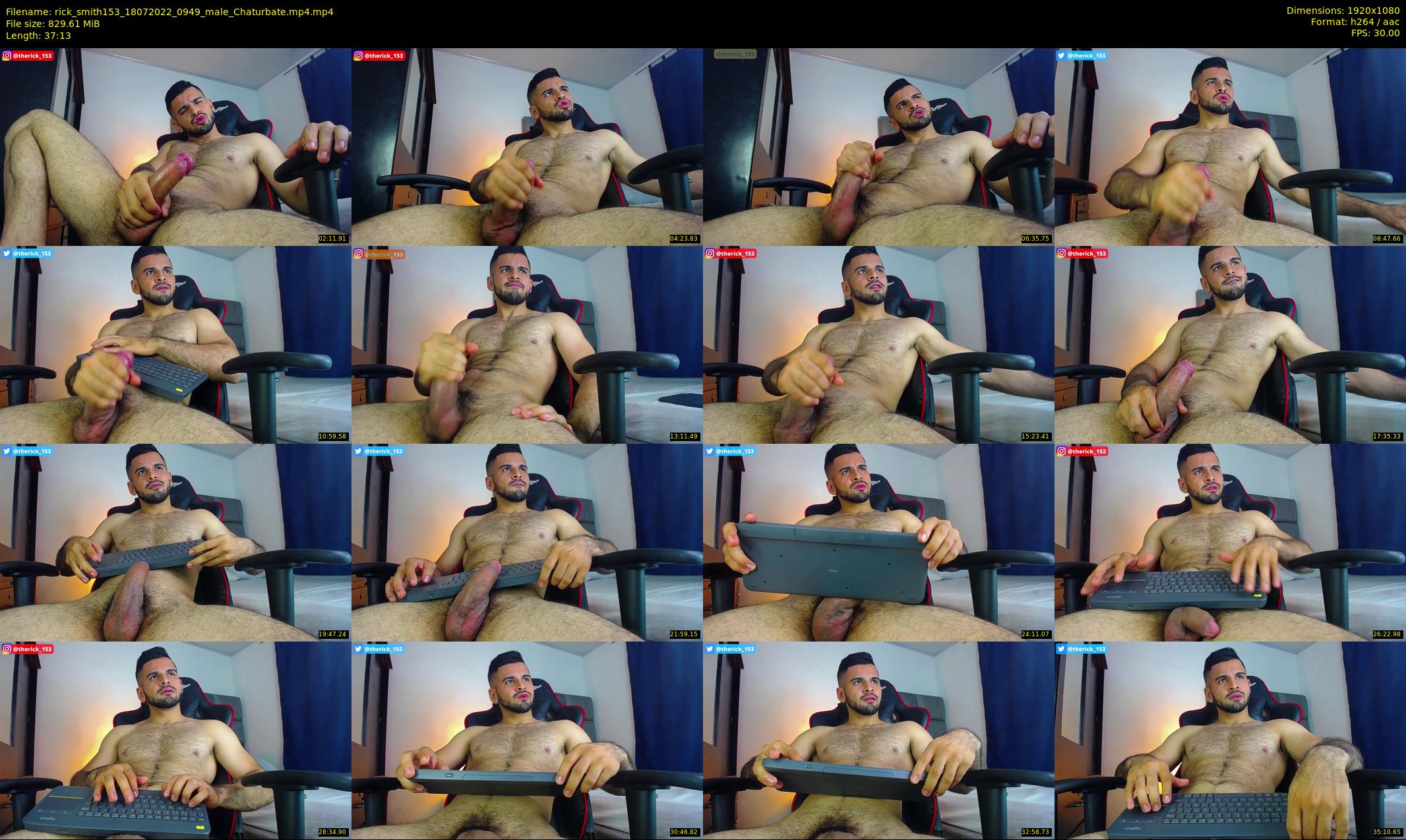 rick_smith153 — 38 minute Chaturbate male cam show recording, 1080p, Jul 18, 2022