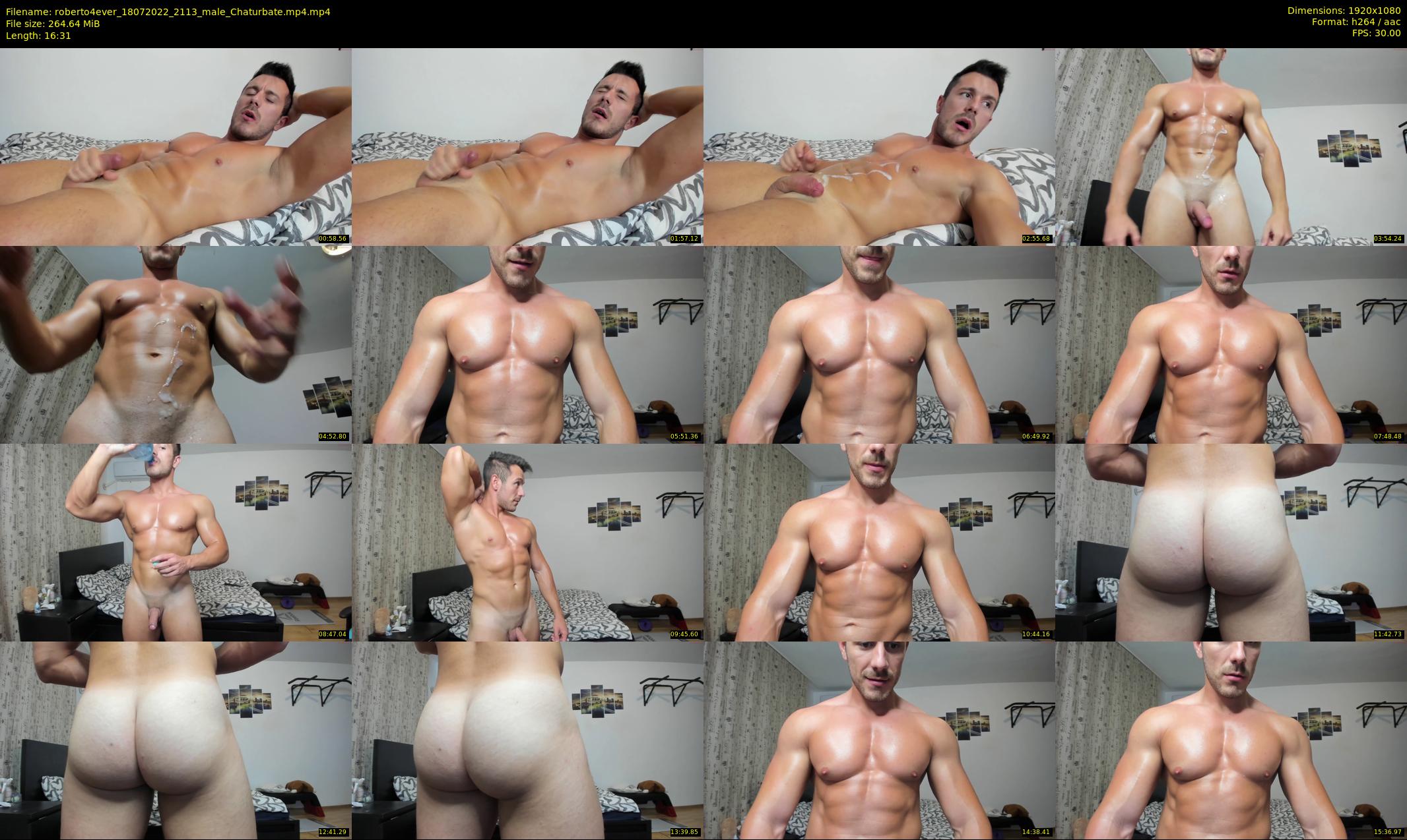 roberto4ever — 17 minute Chaturbate male cam show recording, 1080p, Jul 18, 2022