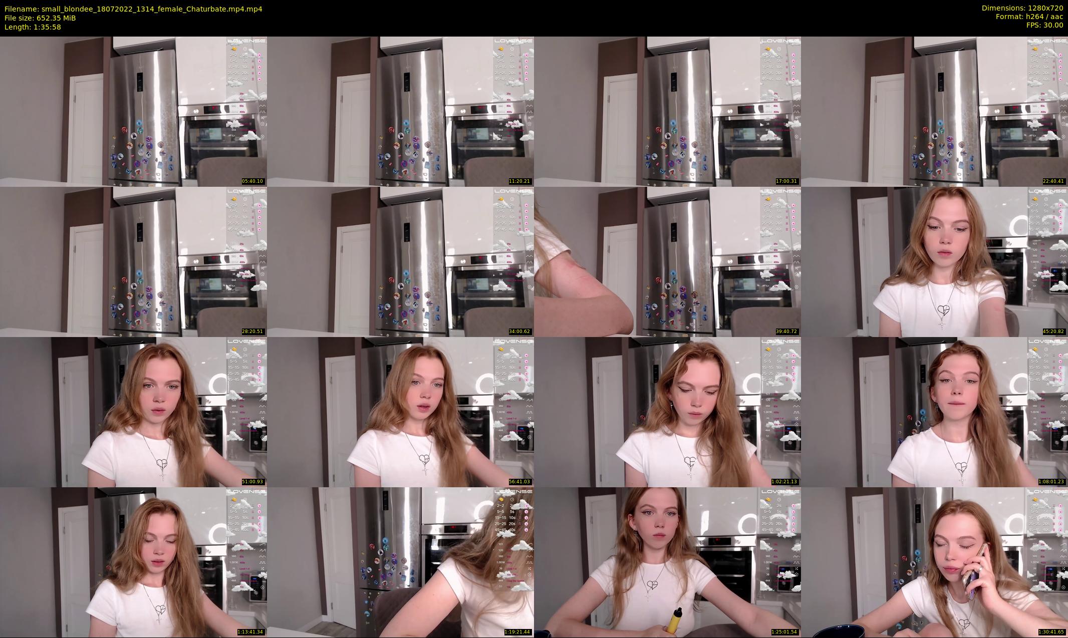 small_blondee — 96 minute Chaturbate female cam show recording, 720p, Jul 18, 2022