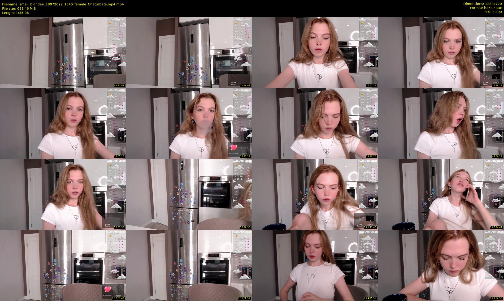 small_blondee — 96 minute Chaturbate female cam show recording, 720p, Jul 18, 2022